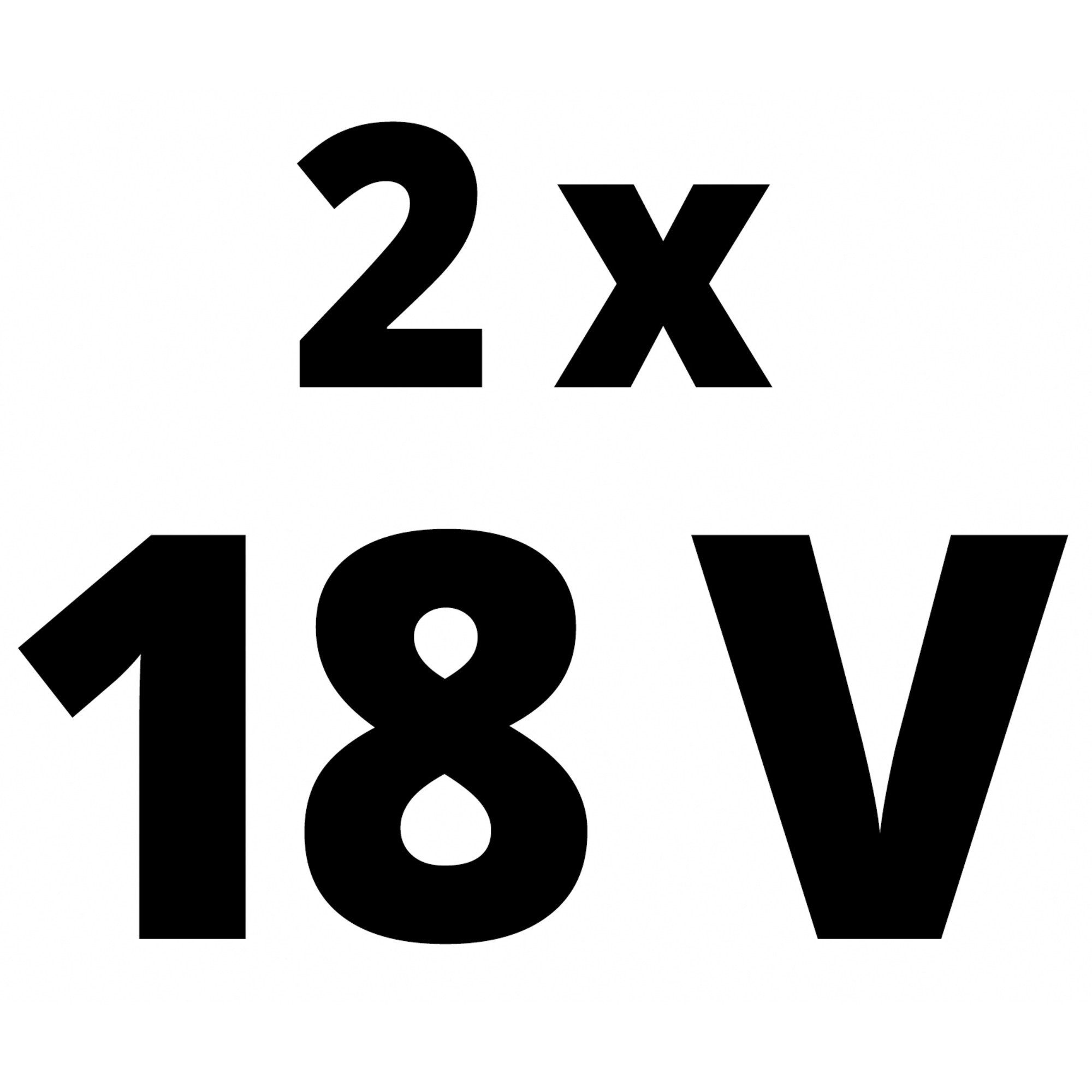 Akku Einhell V) 18V Akku Power-X-Change 2,5Ah V Einhell mAh Twinpack 2500 (18 CB,