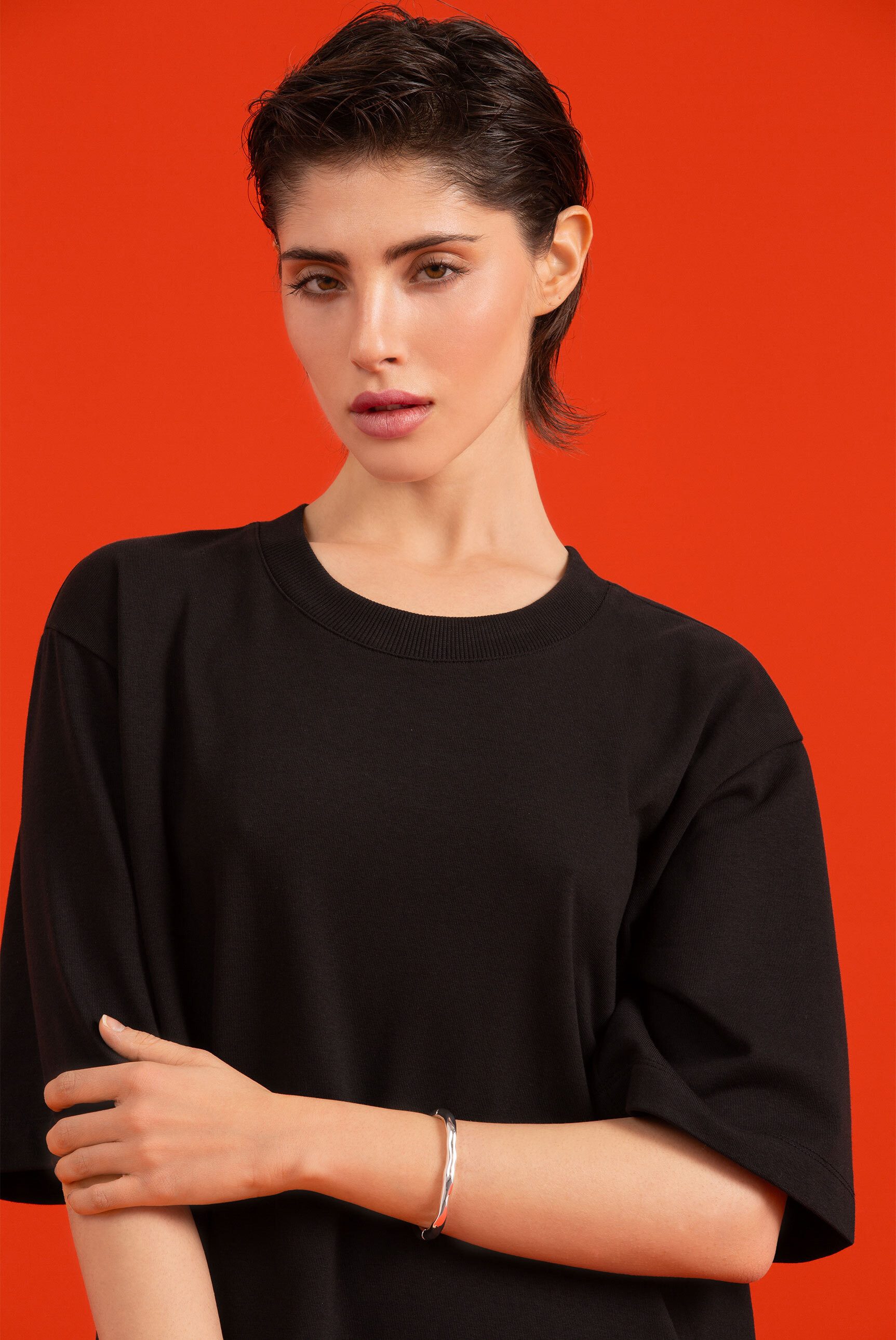 SENSES.THE LABEL Sommerkleid mit Baumwolle