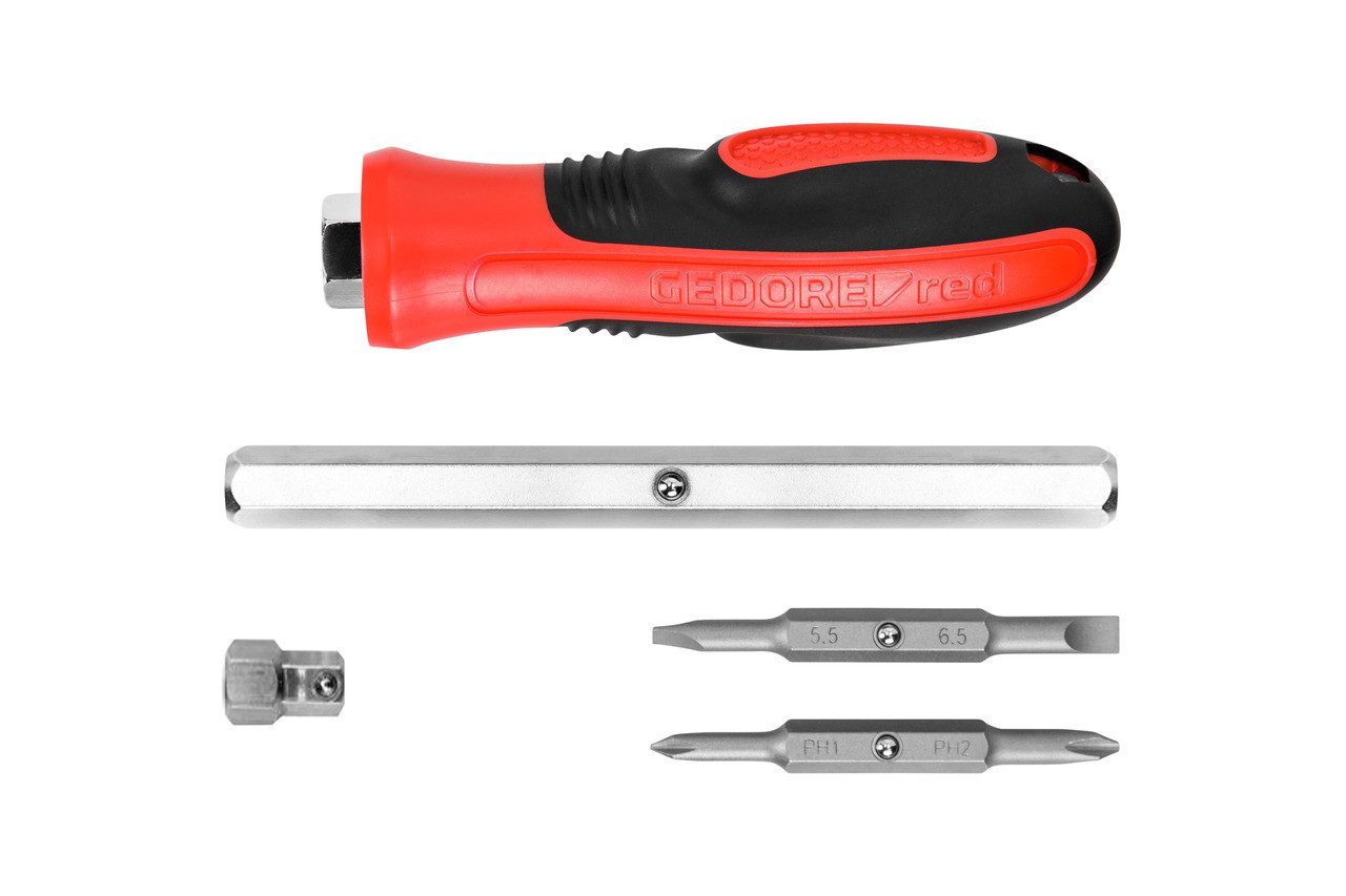 Gedore Red Schraubendreher R38011005 2K-Schaubendreher MAXIMUS Bit 8mm SL+PH