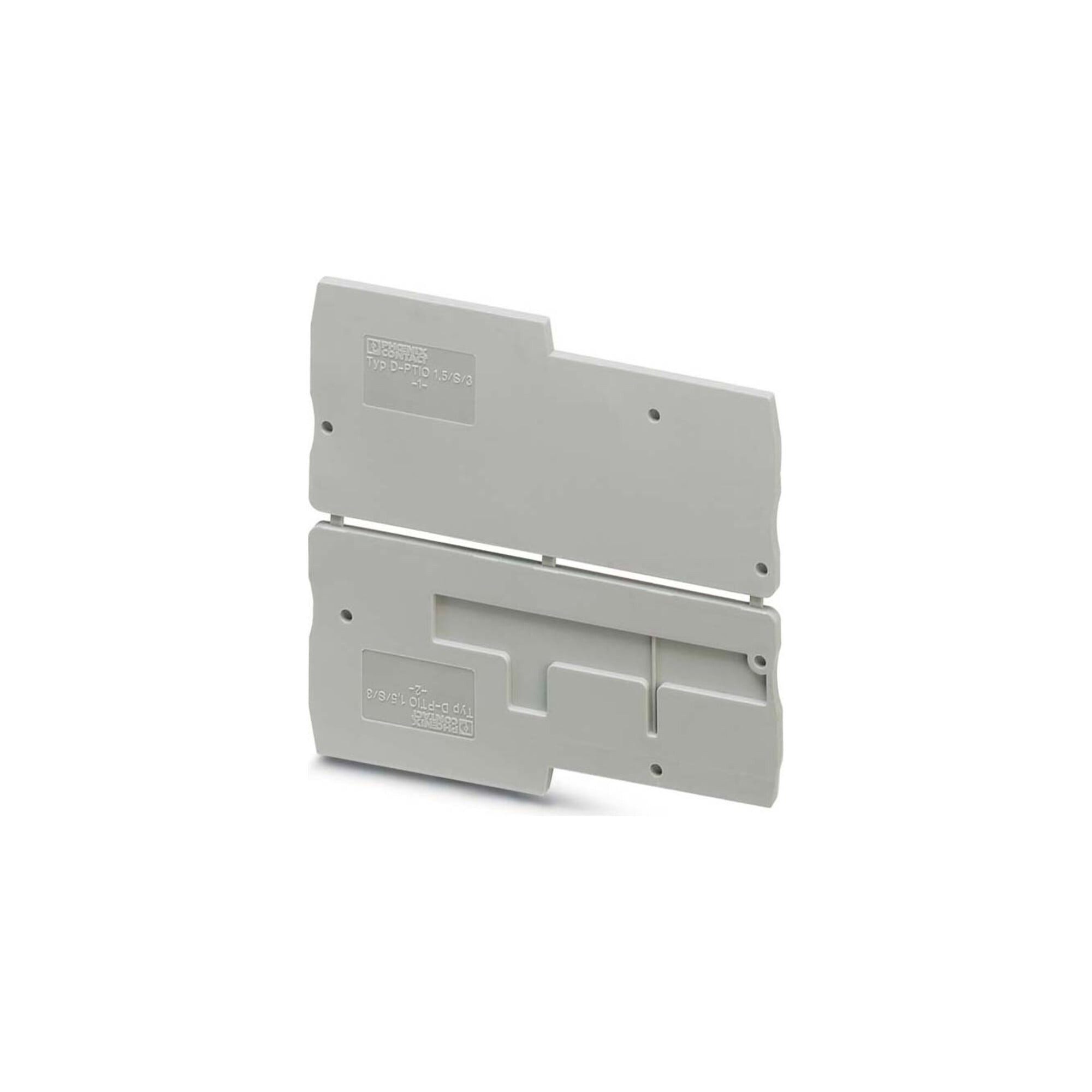 Phoenix Contact Abdeckplatte Phoenix Contact Abschlussdeckel D-PTIO 1,5/S/3