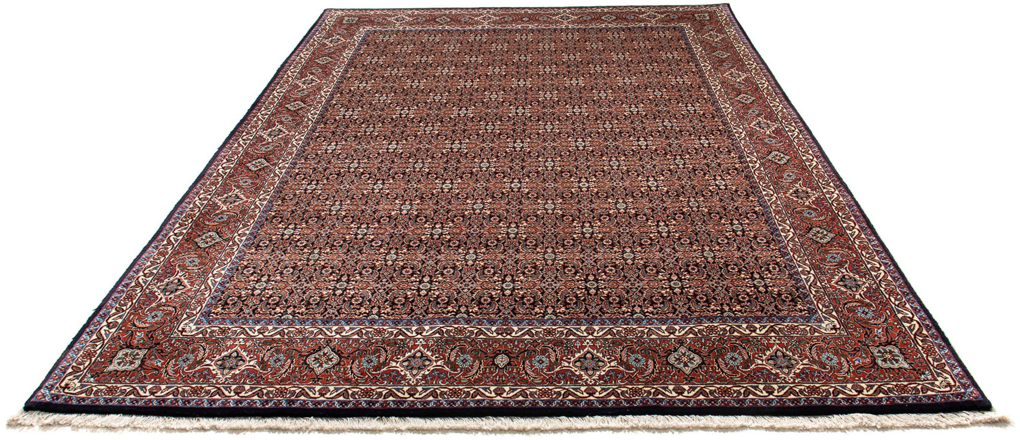 Orientteppich Perser - Bidjar - 300 x 204 cm - mehrfarbig, morgenland, rechteckig, Höhe: 15 mm, Wohnzimmer, Handgeknüpft, Einzelstück mit Zertifikat