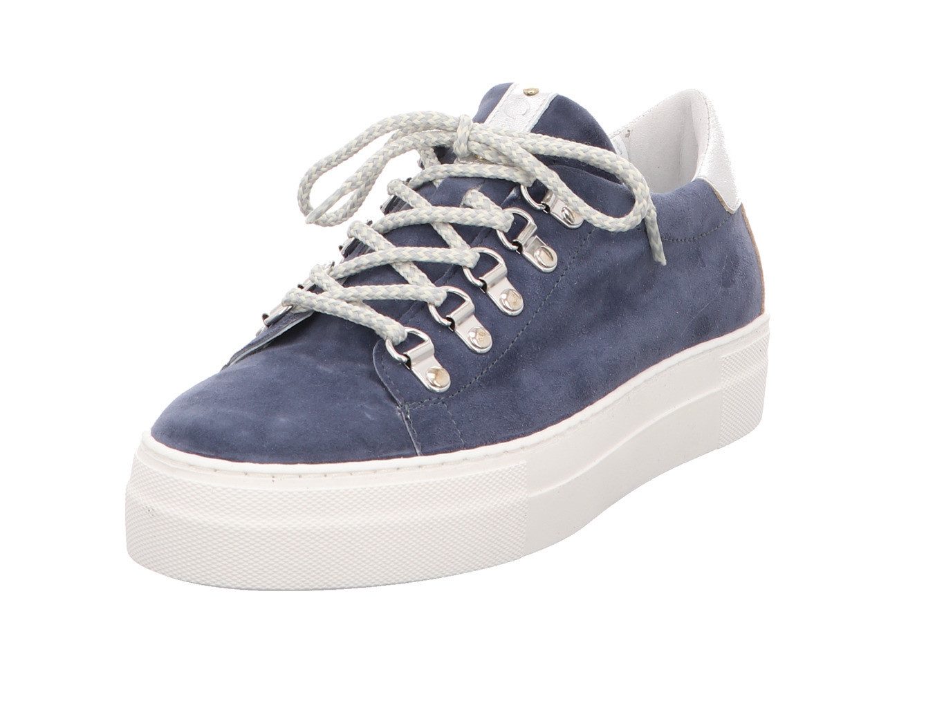 Donna Carolina D.Halbschuhe blau Schnürschuh