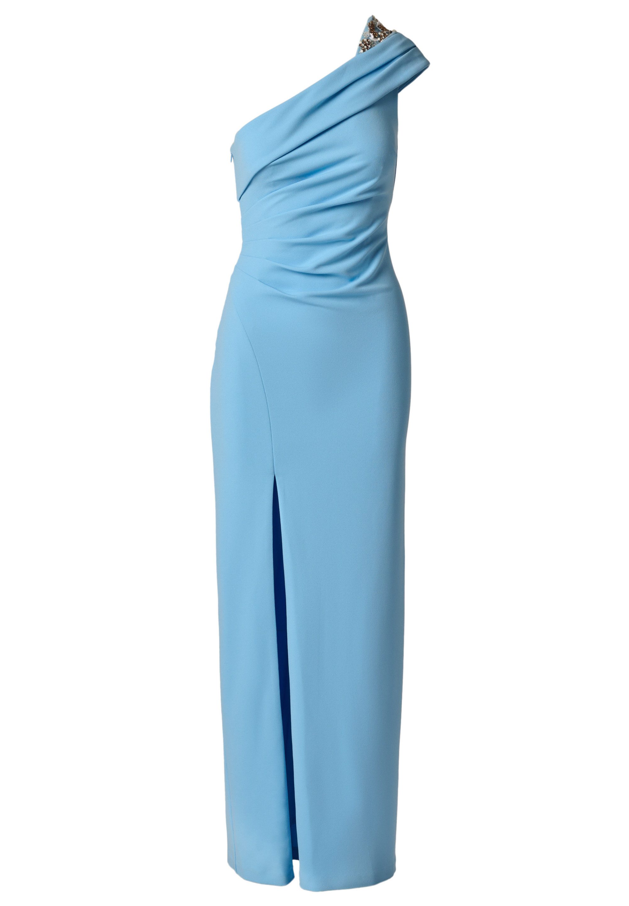 Abendkleid One Shoulder Crepe Gown