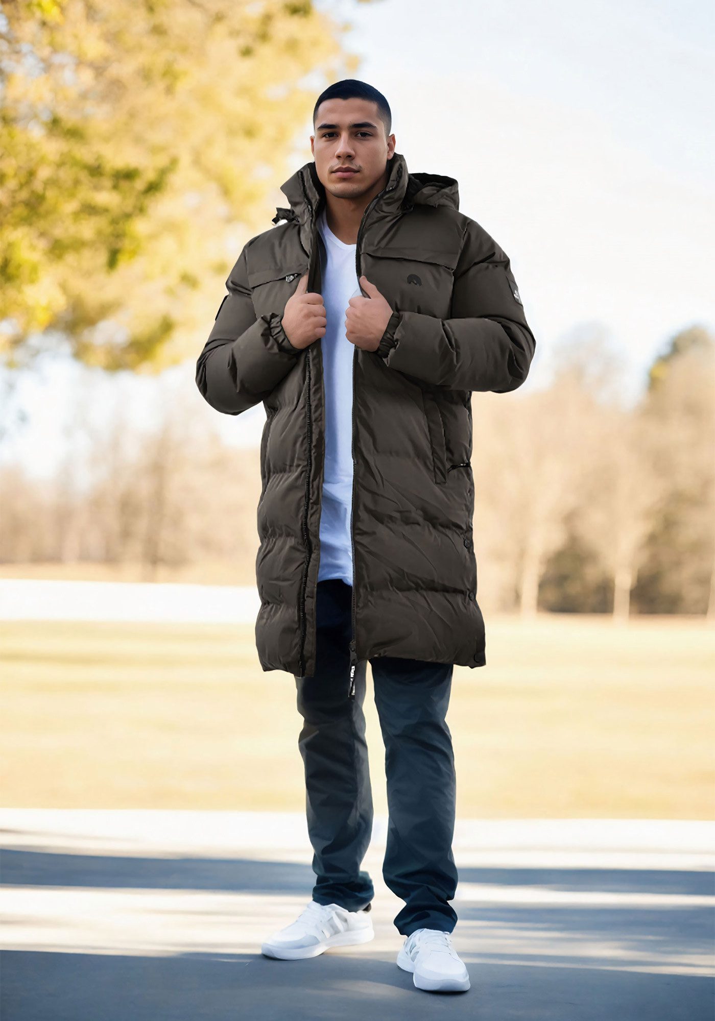 Arctic Seven Winterjacke ASNorwiig mit warmem Teddyfell und abnehmbarer Kapuze