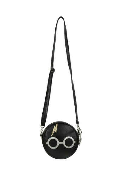 Harry Potter Clutch Handtasche rund in Leder Optik