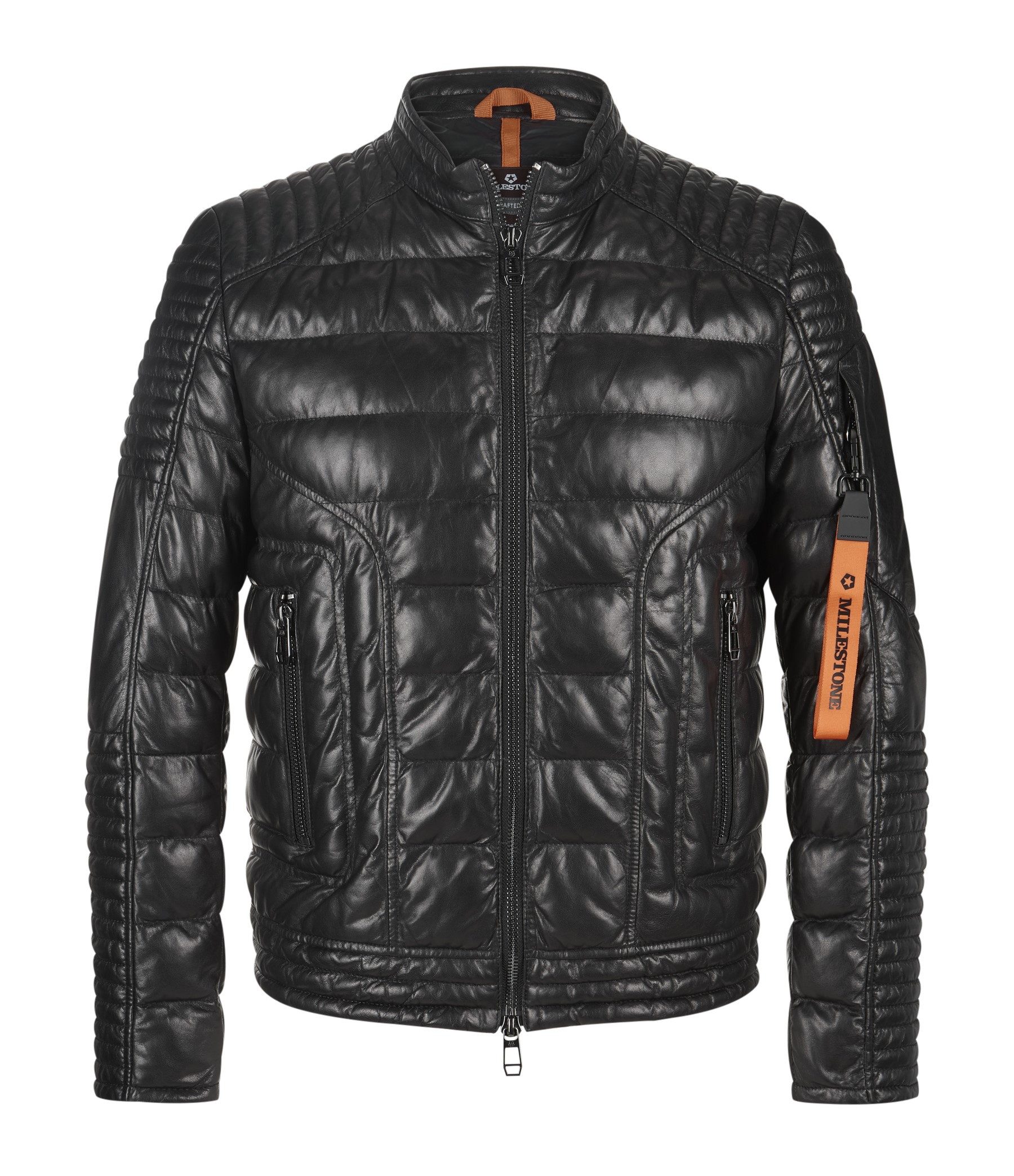 Milestone Lederjacke MSAntony gefütterte Steppjacke in günstig online kaufen