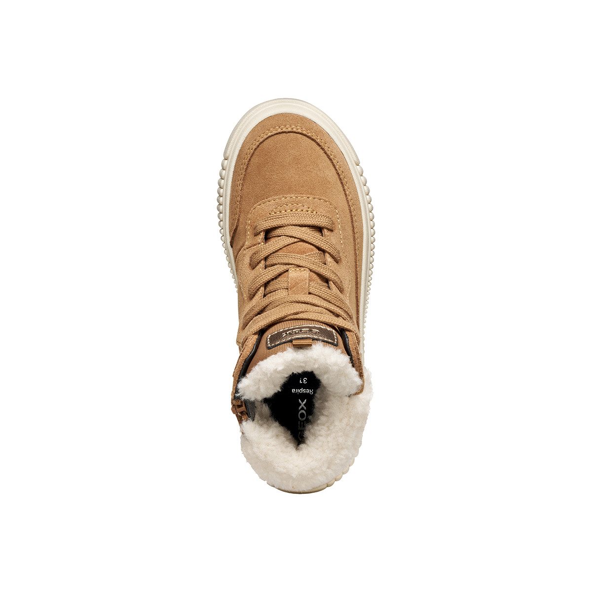 Geox GEOX LAQUINNY, Warmfutter, Braun, Kinder Winterstiefel