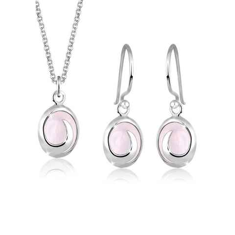 Elli Schmuckset Edelstein 925 Sterling Silber