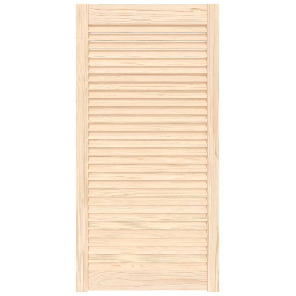 vidaXL Schranktür, Tür Lamellen-Design 99,3x49,4 cm Massivholz Kiefer