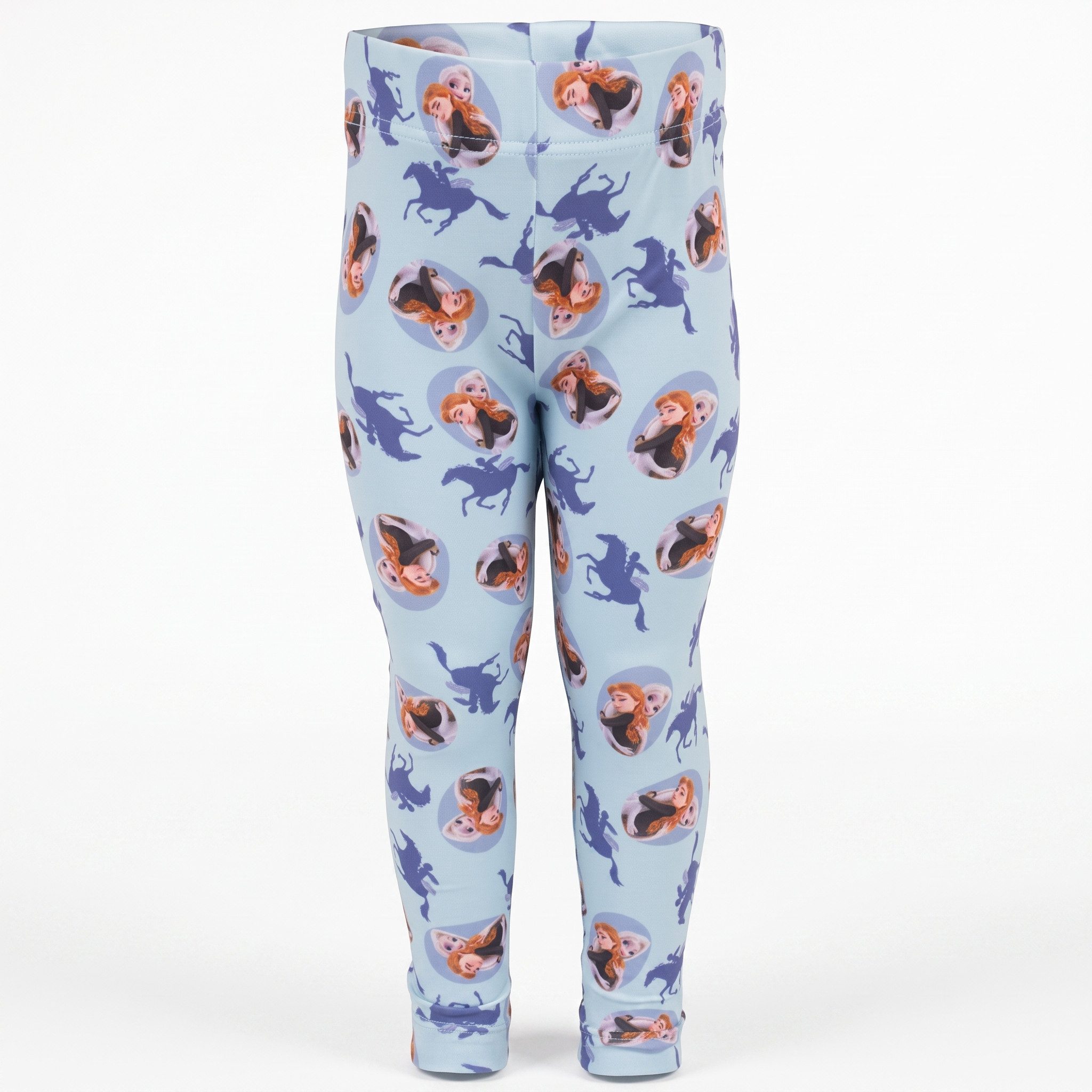 Disney Frozen Leggings Die Eiskönigin Elsa Anna Kinder Leggings Gr. 92 bis 128