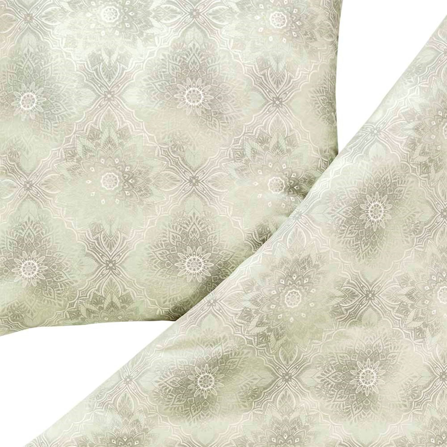 Estella Bettwäsche Estella Samt + Seide Flanell Bettwäsche 135x200 Venezia Ornamente, Flanell, 2 teilig