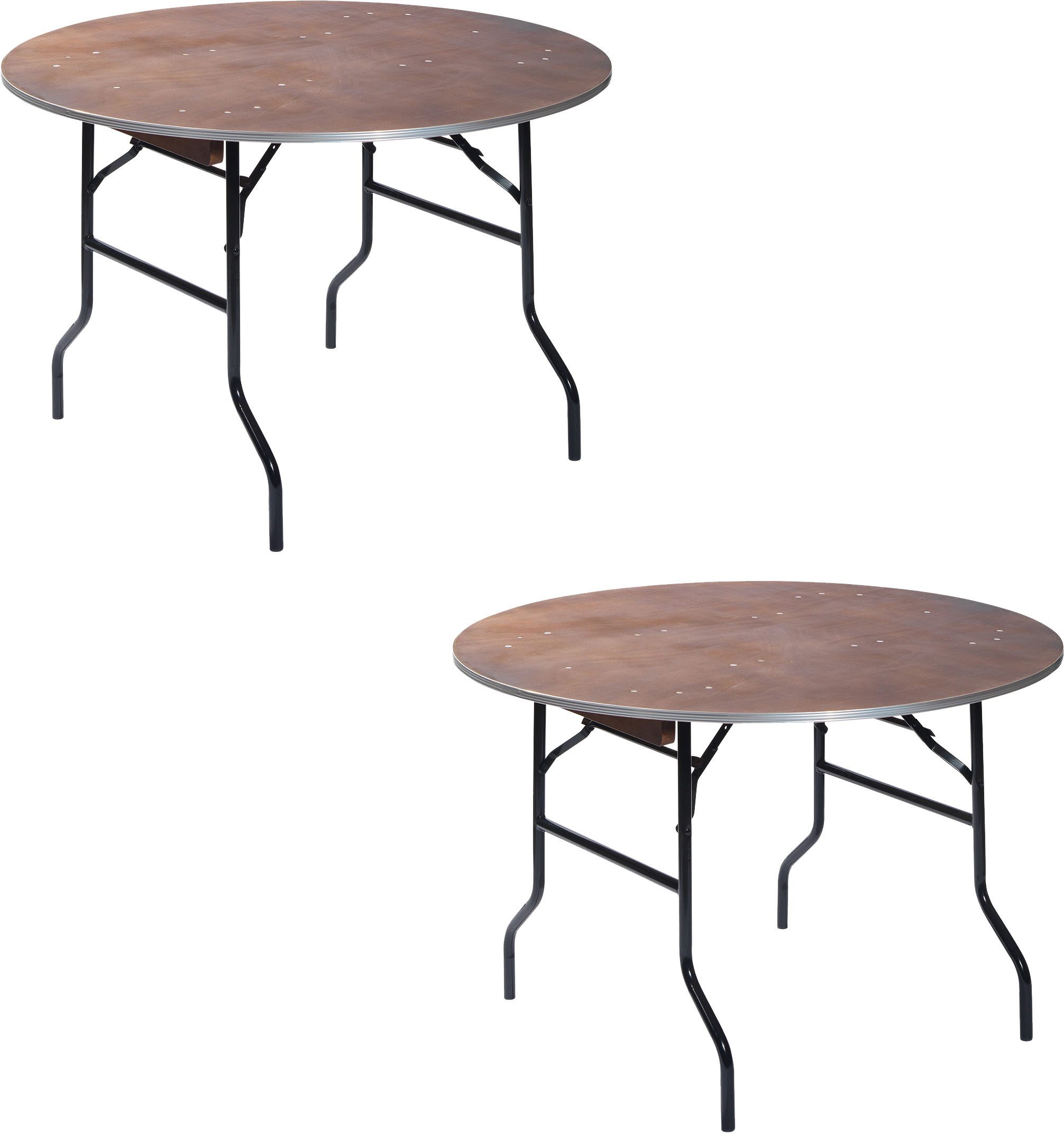 Essentials Klapptisch Bankettisch/Klapptisch (Packung, 1-St), Holz rund
