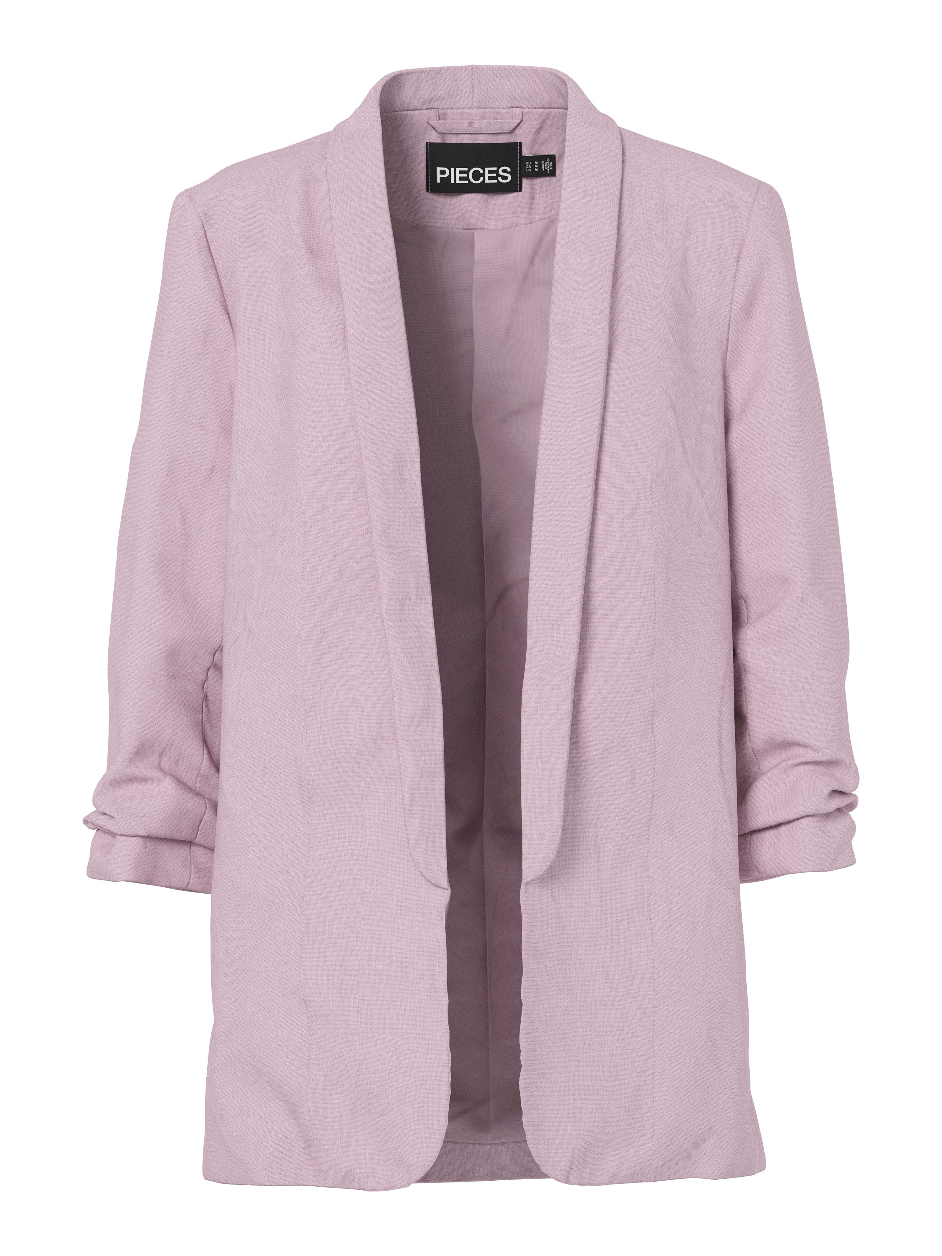 pieces Longblazer PCPIA BOSELLA BLAZER WVN NOOS mit Leinen