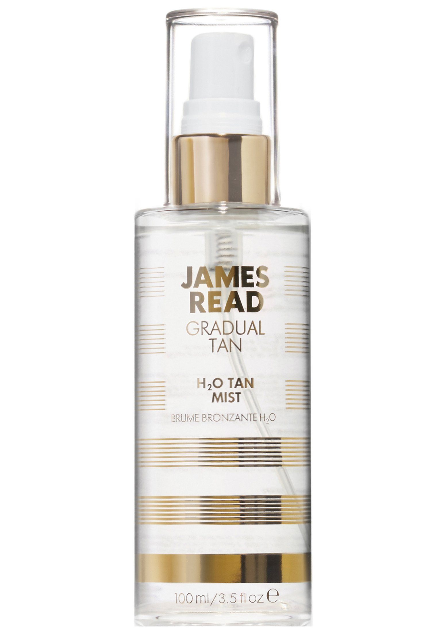 pflegendes Read Mist Gesichtsspray James Körperspray mit Erfrischendes, Tan Read Gesichtsspray und James Gesichts- H2O Bräunungseffekt!