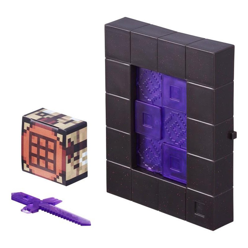 Minecraft Actionfigur Treasure X Minecraft Nether Portal