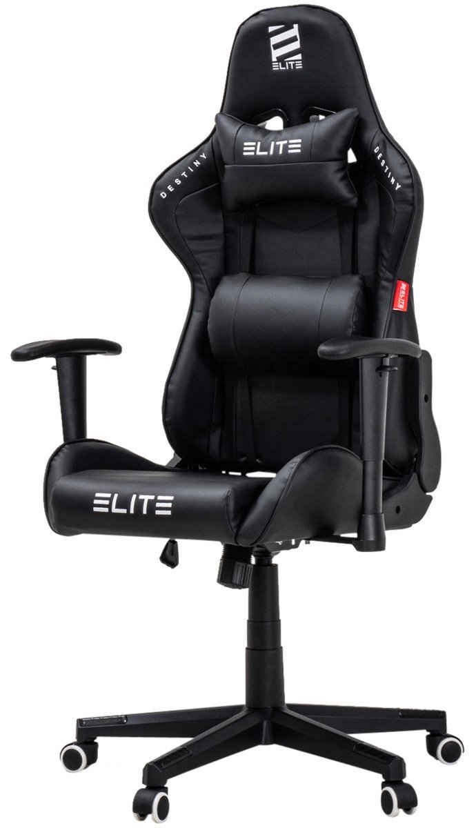 ELITE Gaming Gaming-Stuhl »DESTINY«, Ergonomischer Racing Gaming Stuhl – auch als RGB - Bürostuhl bis 170 kg mit extrabreiter Sitzfläche Schreibtischstuhl Chefsessel Sessel Drehstuhl Chair Kunstleder Sportsitz Gamingstuhl Zockerstuhl