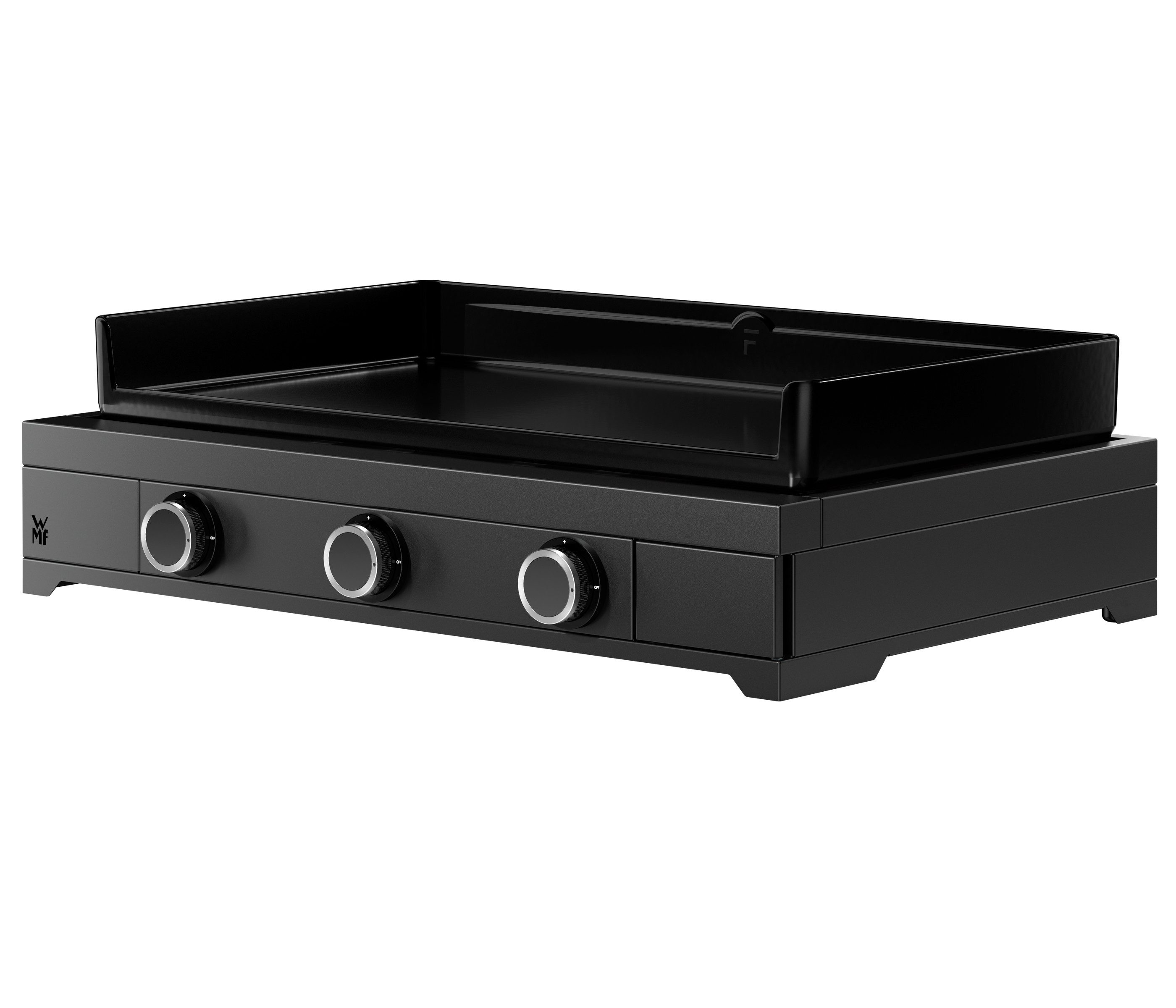WMF Gasgrill Gasgrill Plancha Edition 75G, 7800 W, Grillfläche 75 x 40 cm, mit drei Kochzonen auf 75 cm Grillfläche