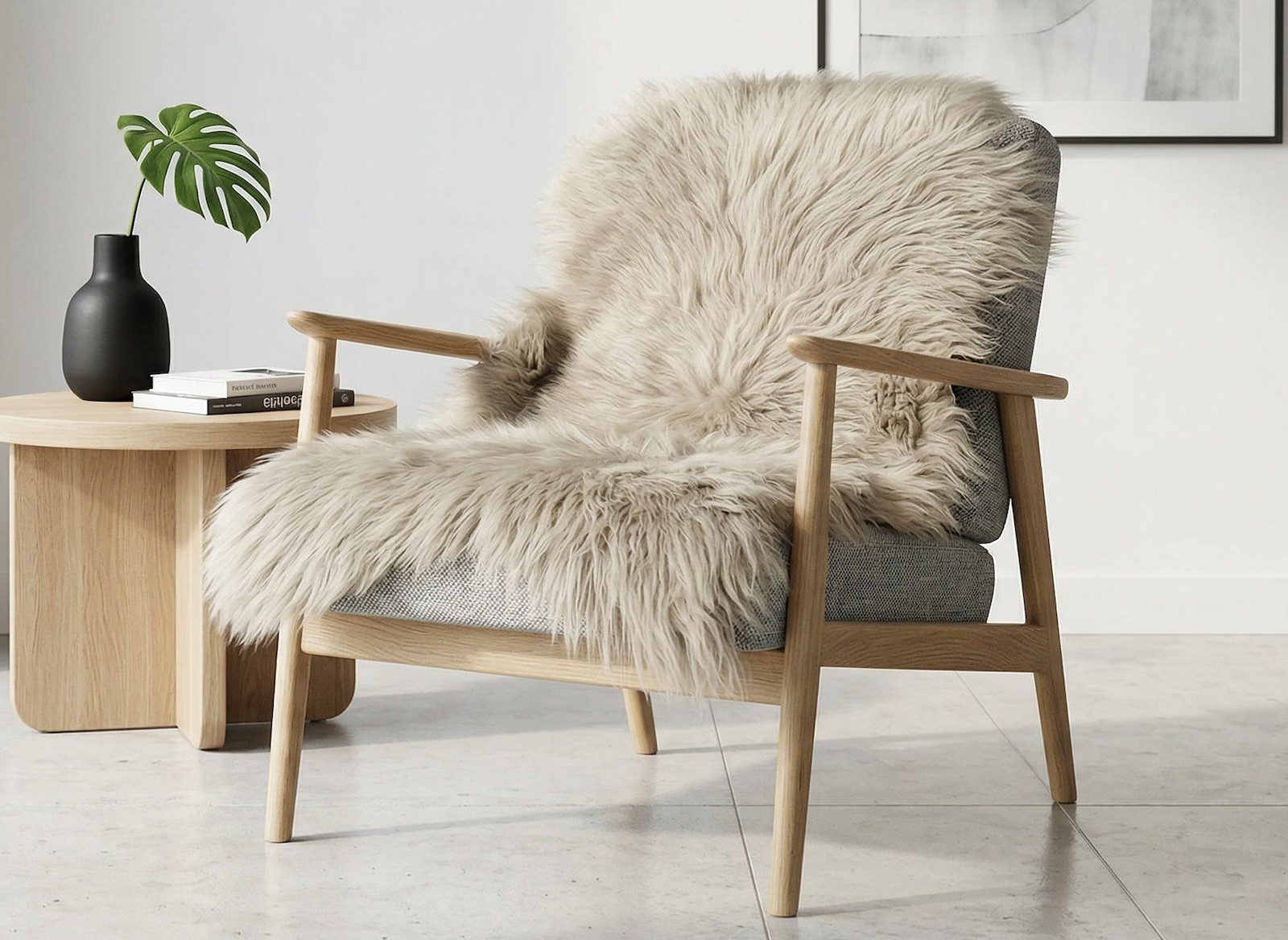 KUHFELL online & NOMAD Fellteppich ECHTES ISLAND LAMMFELL LANGWOLLIG SCHAFFELL TEPPICH XL IN DIV. FARBEN