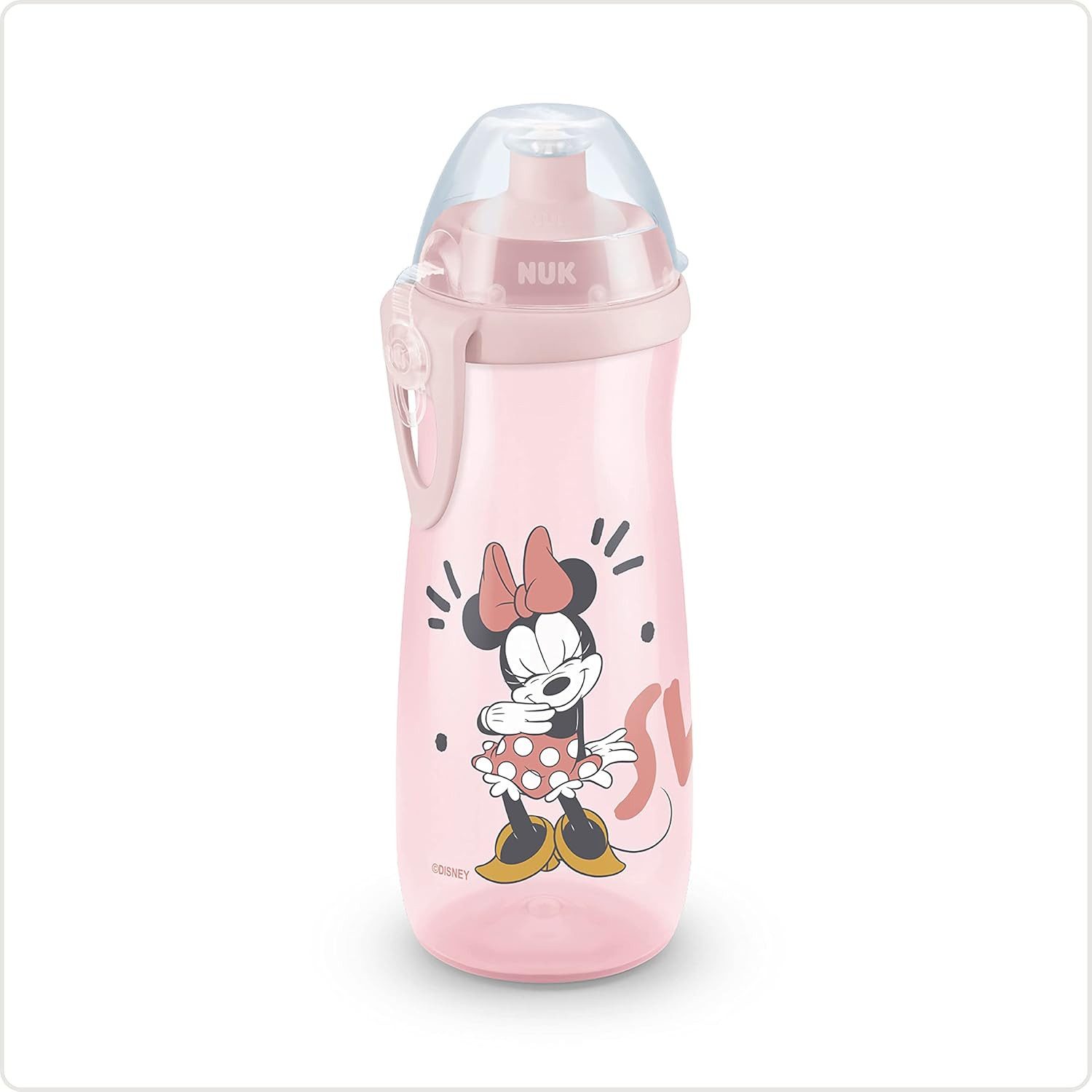 NUK Trinkflasche NUK Sports Cup Mickey – Rosa, Disney Motiv, BPA-frei