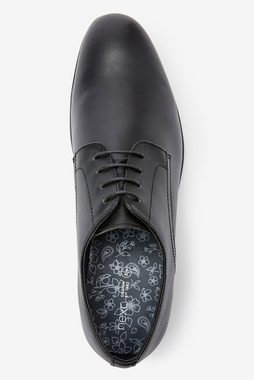 Next Derby-Schuhe aus Leder mit runder Zehenpartie Schnürschuh (1-tlg)