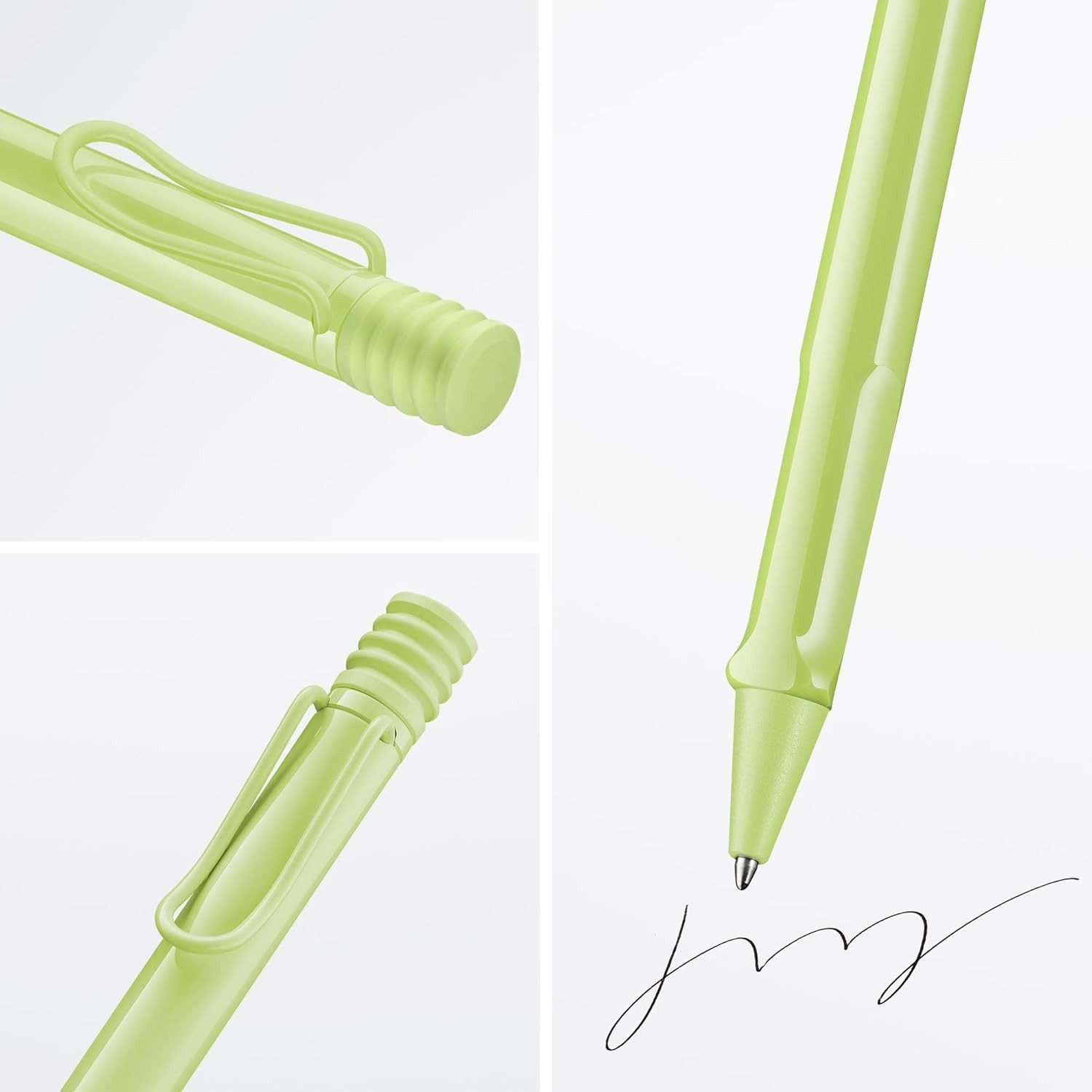 LAMY Kugelschreiber LAMY Safari Kugelschreiber 2D0 Frühlingsgrün Stärke M M16 Schreibfarbe