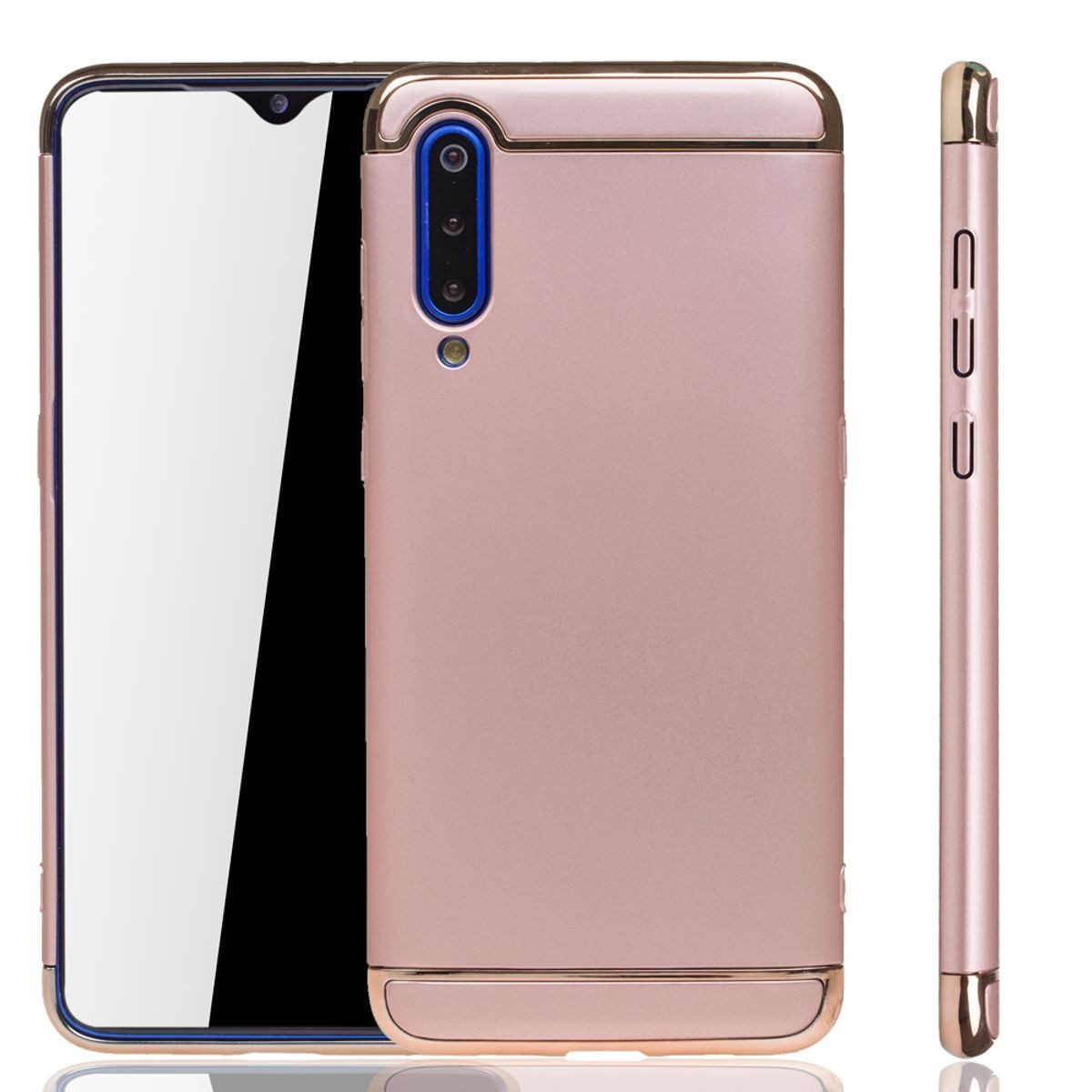 König Design Handyhülle Xiaomi Mi 9, Xiaomi Mi 9 Handyhülle Backcover Rosa