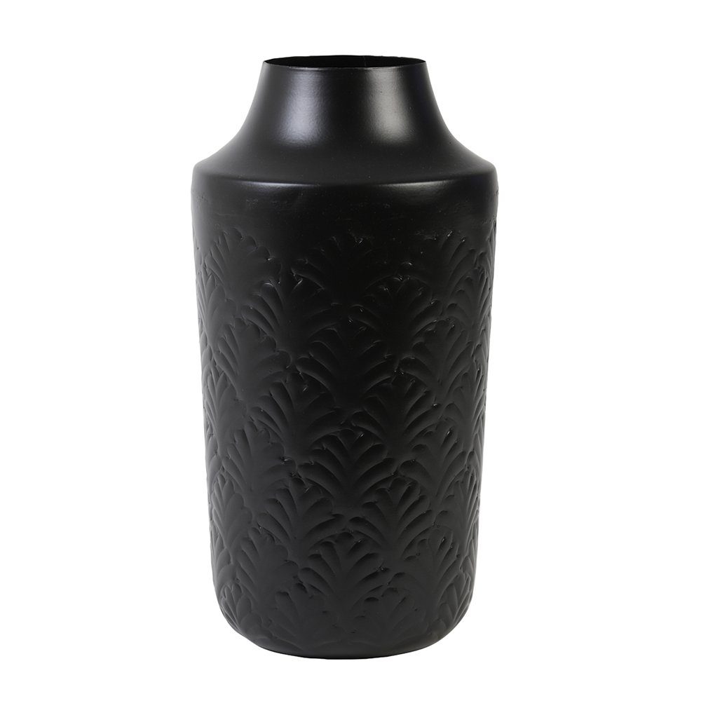 Light & Living Dekovase Dekovase Vase ERIKSEN Light & Living Blumenvase Tischvase Schwarz 37cm