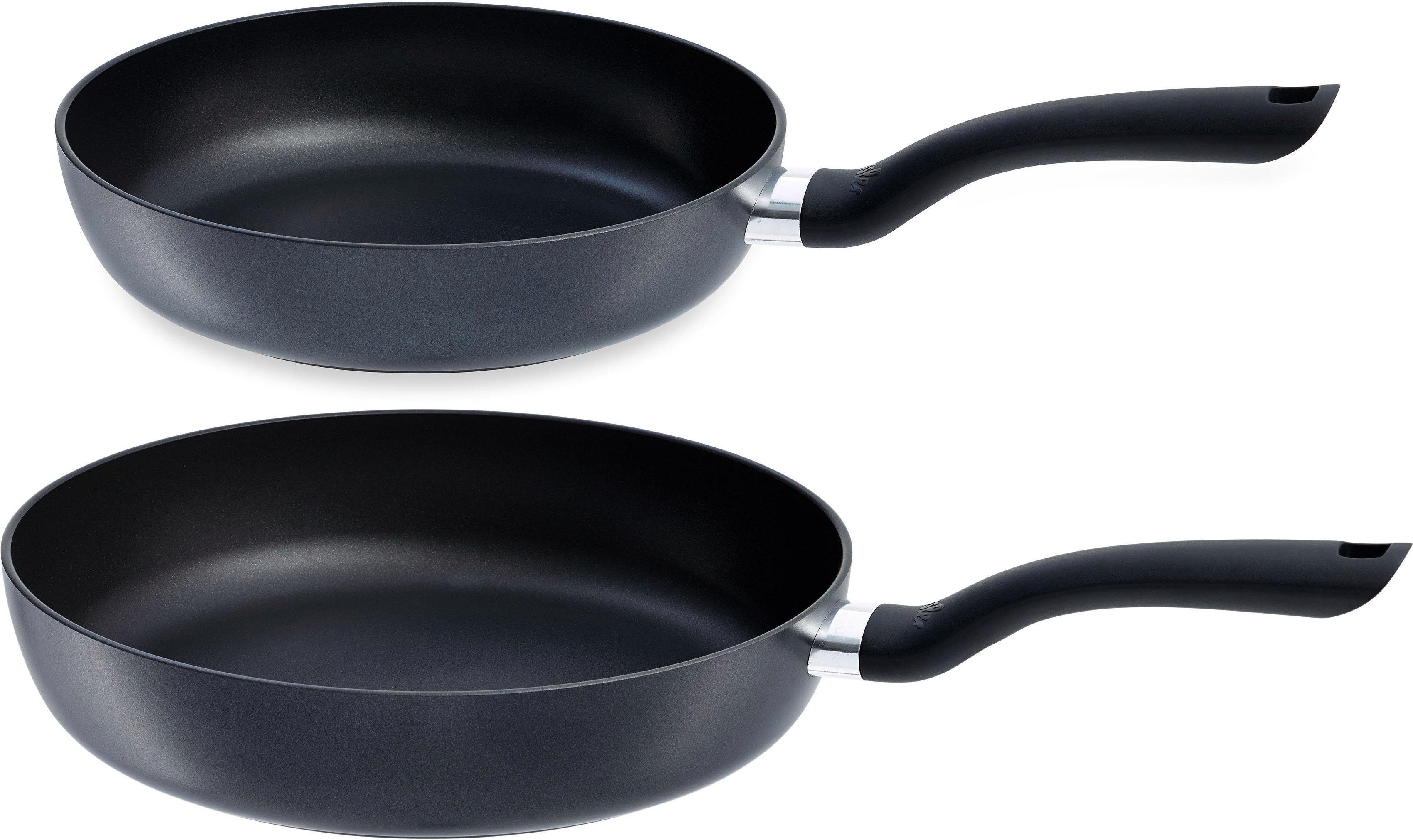 Fissler Pfannen-Set Cenit®, Aluminium (Set, 2-tlg., 1x Bratpfanne Ø 24 cm, 1x Bratpfanne Ø 28 cm)