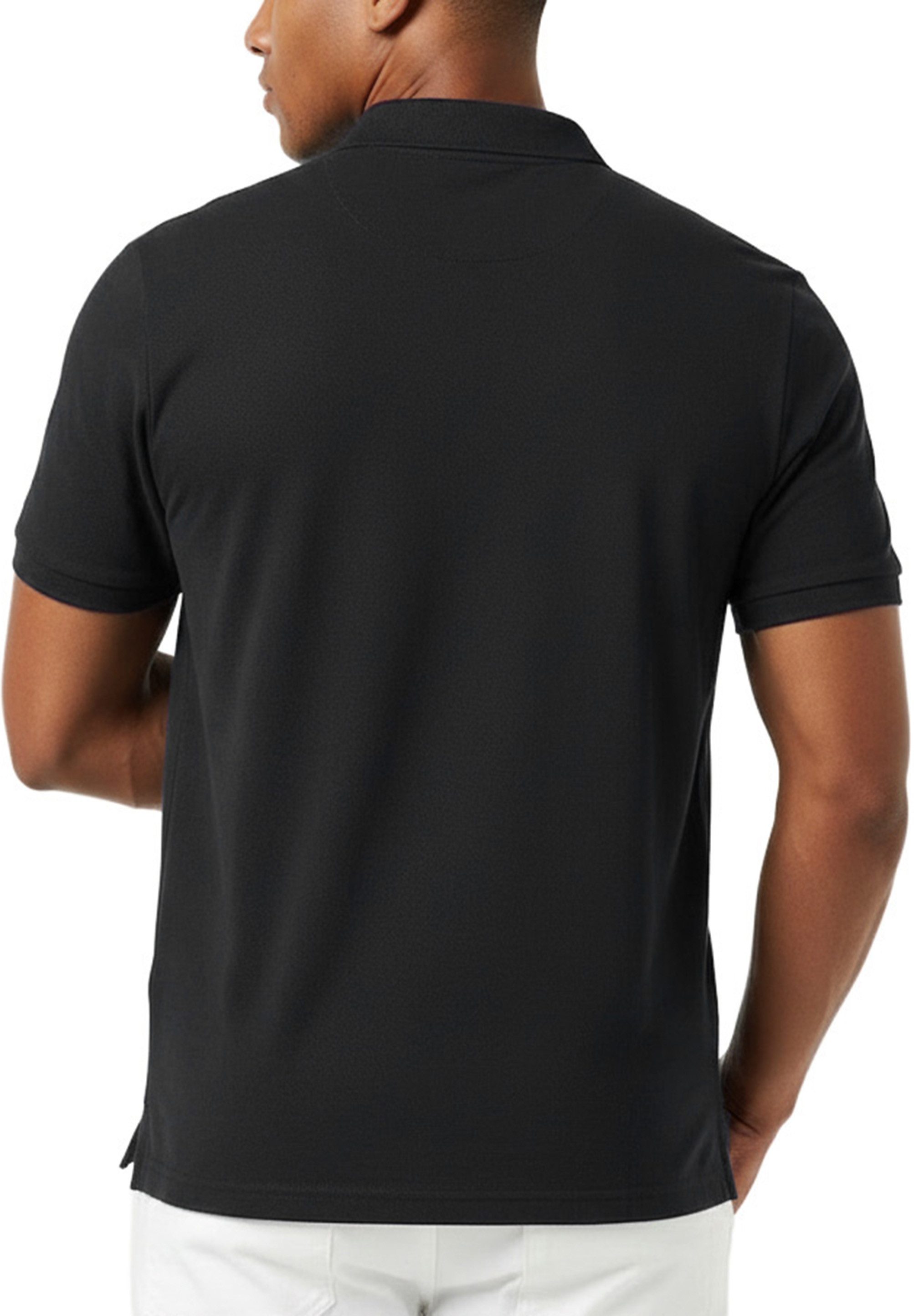 Jack & Jones Poloshirt RISE INFINITY POLO Kurzarm Hemd aus Bauwolle Polohemd mit Print T-Shirt mit Kragen