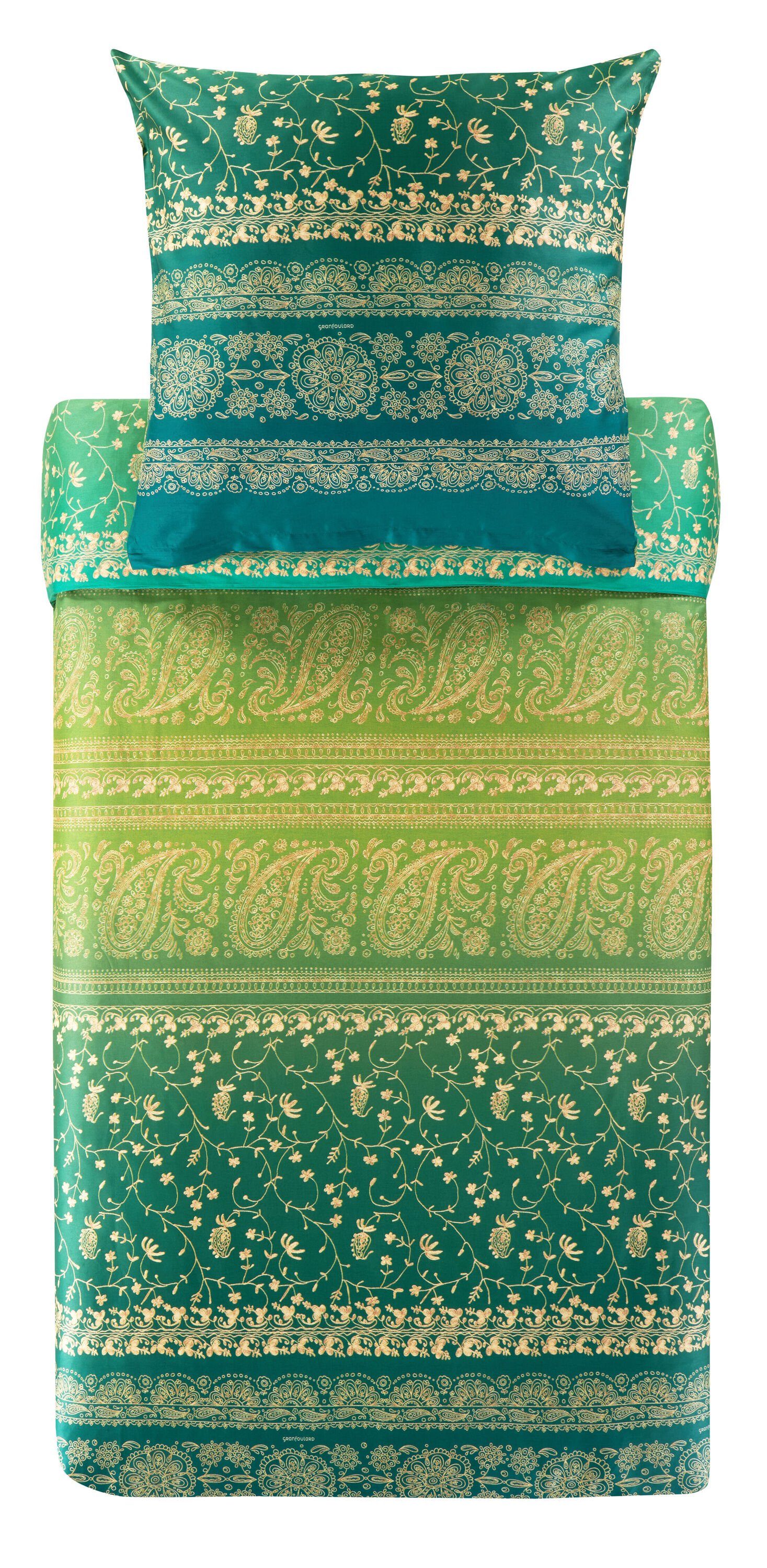 Bassetti Bettwäsche BRENTA, Satin, 2 teilig, aus satinierter Baumwolle und Reißverschluss
