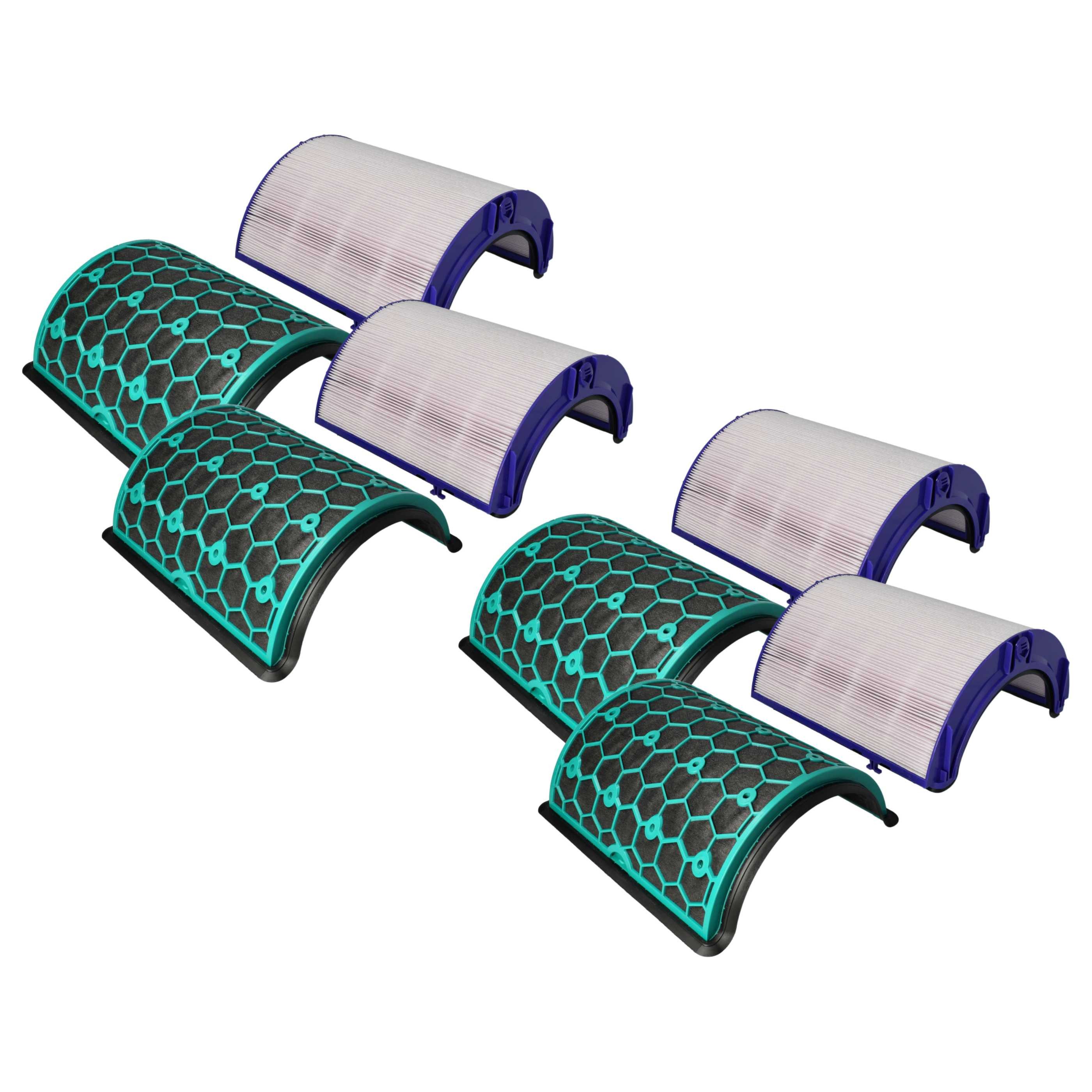 Filter-Set Ersatz für Dyson 968707-04, 969048-01, 968708-04, 968707-05, 968708-05