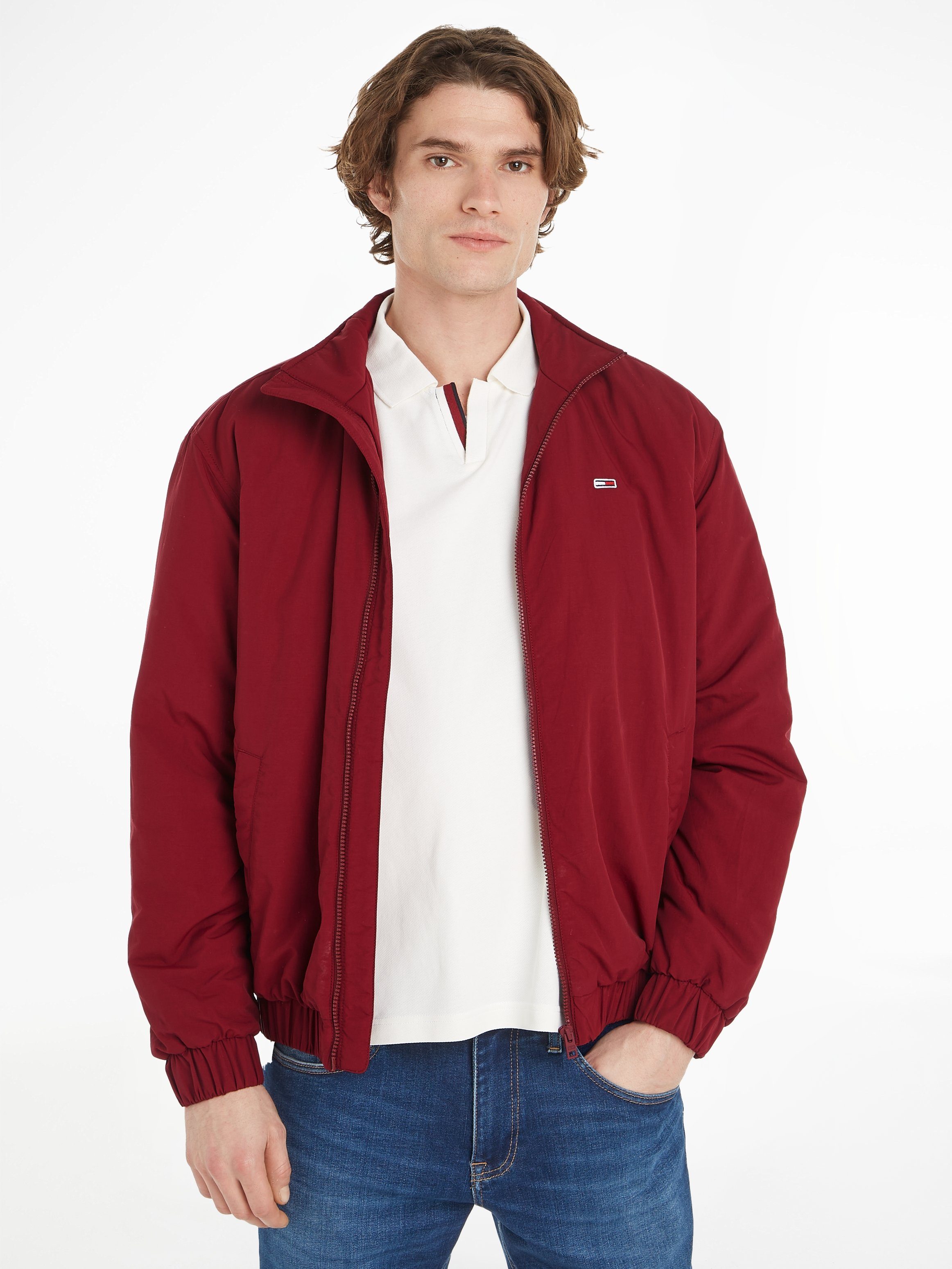 Blouson JACKET PADDED Tommy Jeans ESSENTIAL TJM Rouge