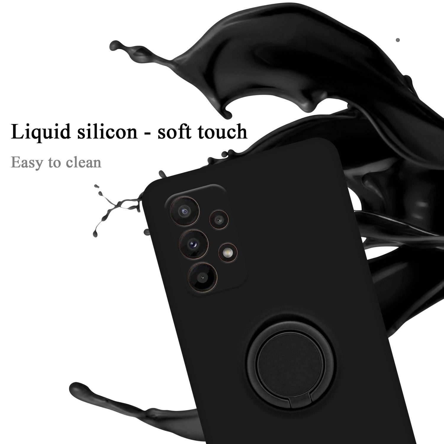 Cadorabo Handyhülle für Samsung Galaxy A23 4G / 5G Hülle Samsung Galaxy A23 4G, Robustes Hard Case - Handy Schutzhülle - Hülle - Back Cover Bumper