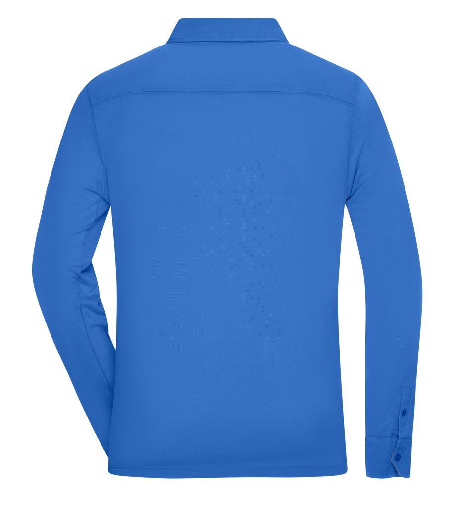 James & Nicholson Langarm-Poloshirt Doppelpack Sportliches Herren Langarm Polo in Washed Optik JN714 (Doppelpack, 2 Stück) Feine Piqué-Qualität