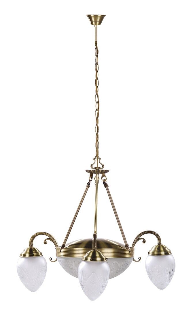 Rabalux Kronleuchter "Annabella" 5-flammig, Metall, weiß, rund, E27+E14, ø700mm
