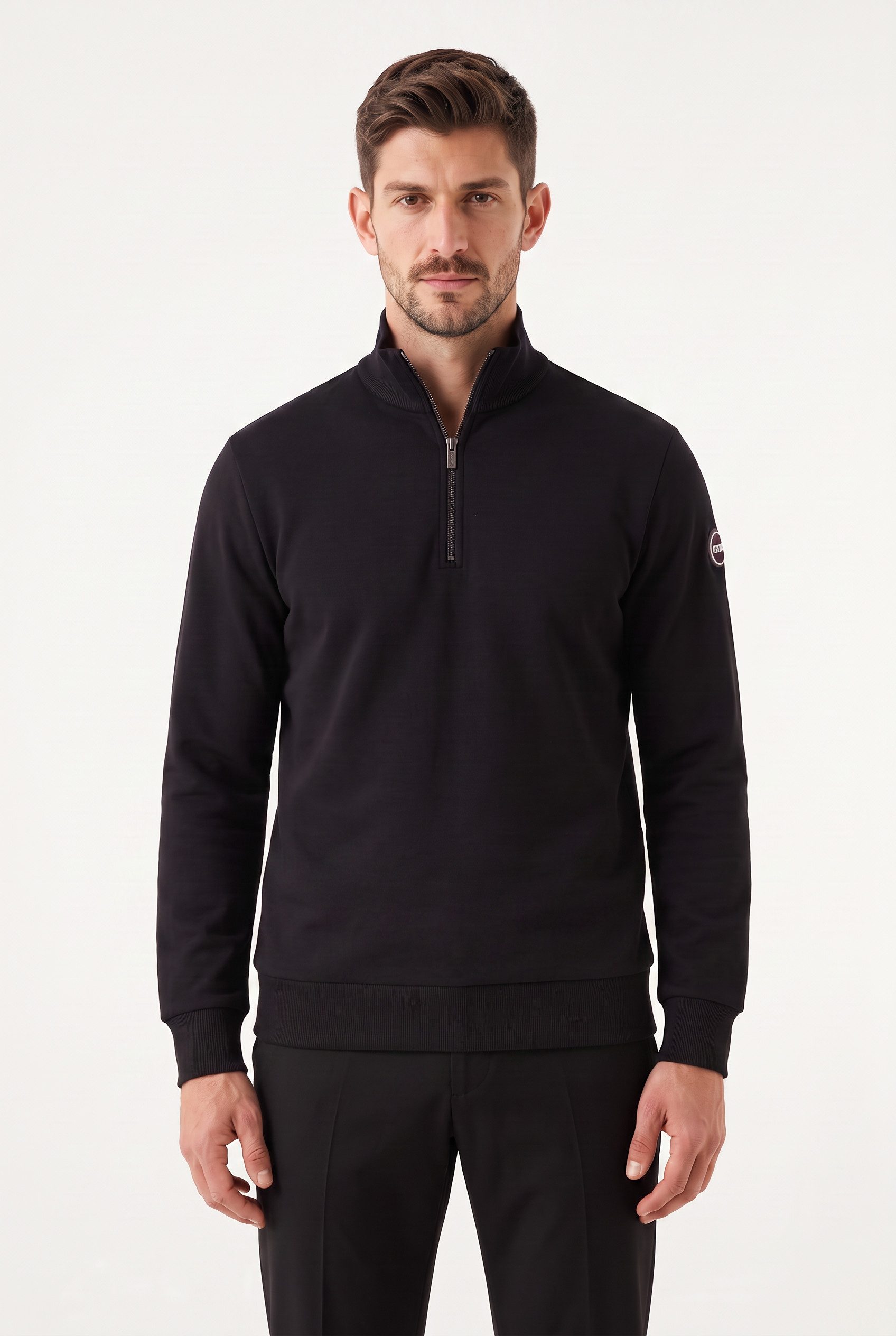 Colmar Sweatshirt Sehkragen mit Zipper, Regular Fit