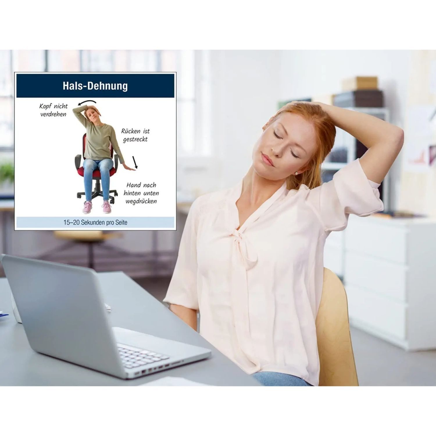 STEFFEN SCHRAUT Poster Fitnessposter Bewegte Pausen