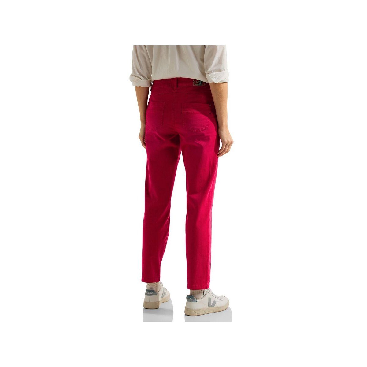 Cecil Stoffhose rot (1-tlg) casual red