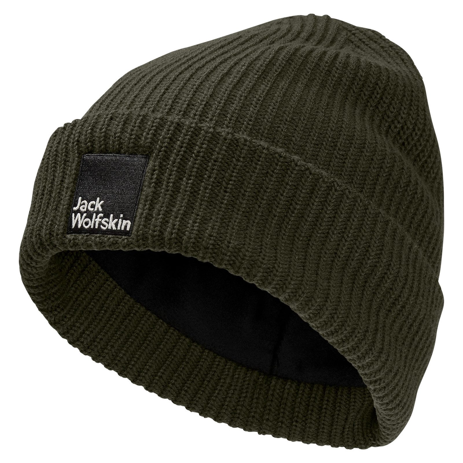 Jack Wolfskin Beanie Pergamon Beanie mit breitem Aufschlag