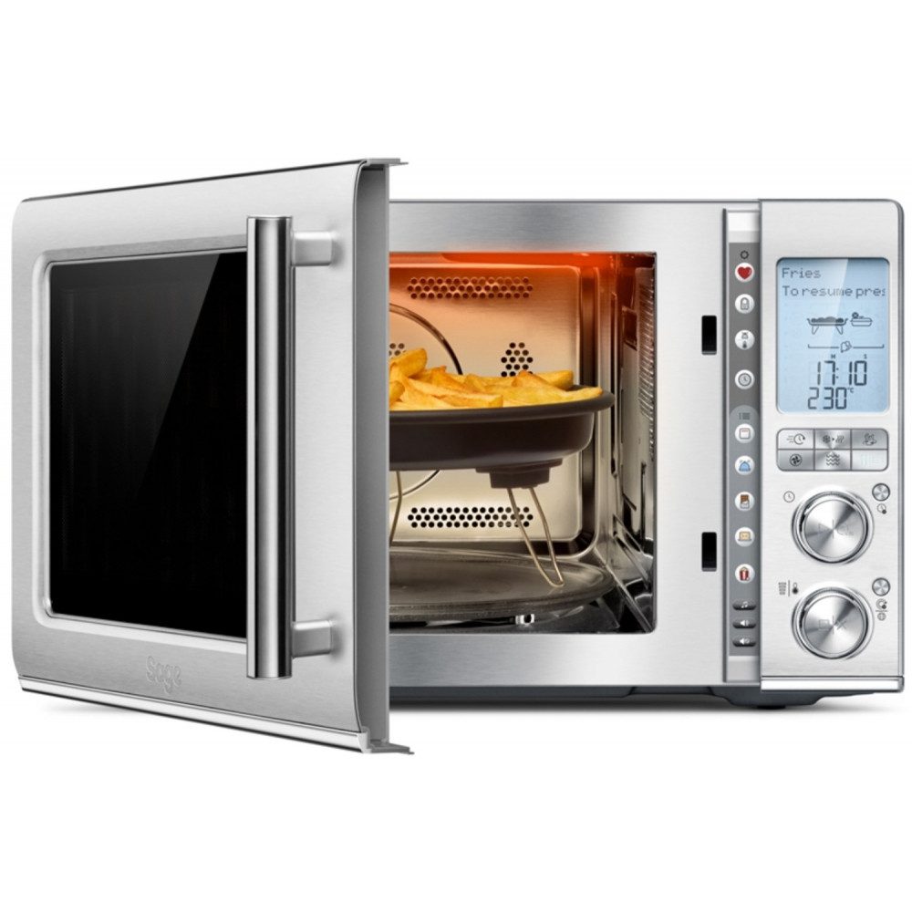 Sage Mikrowelle, Mikrowelle, 32 l, Links-Anschlag der Tür