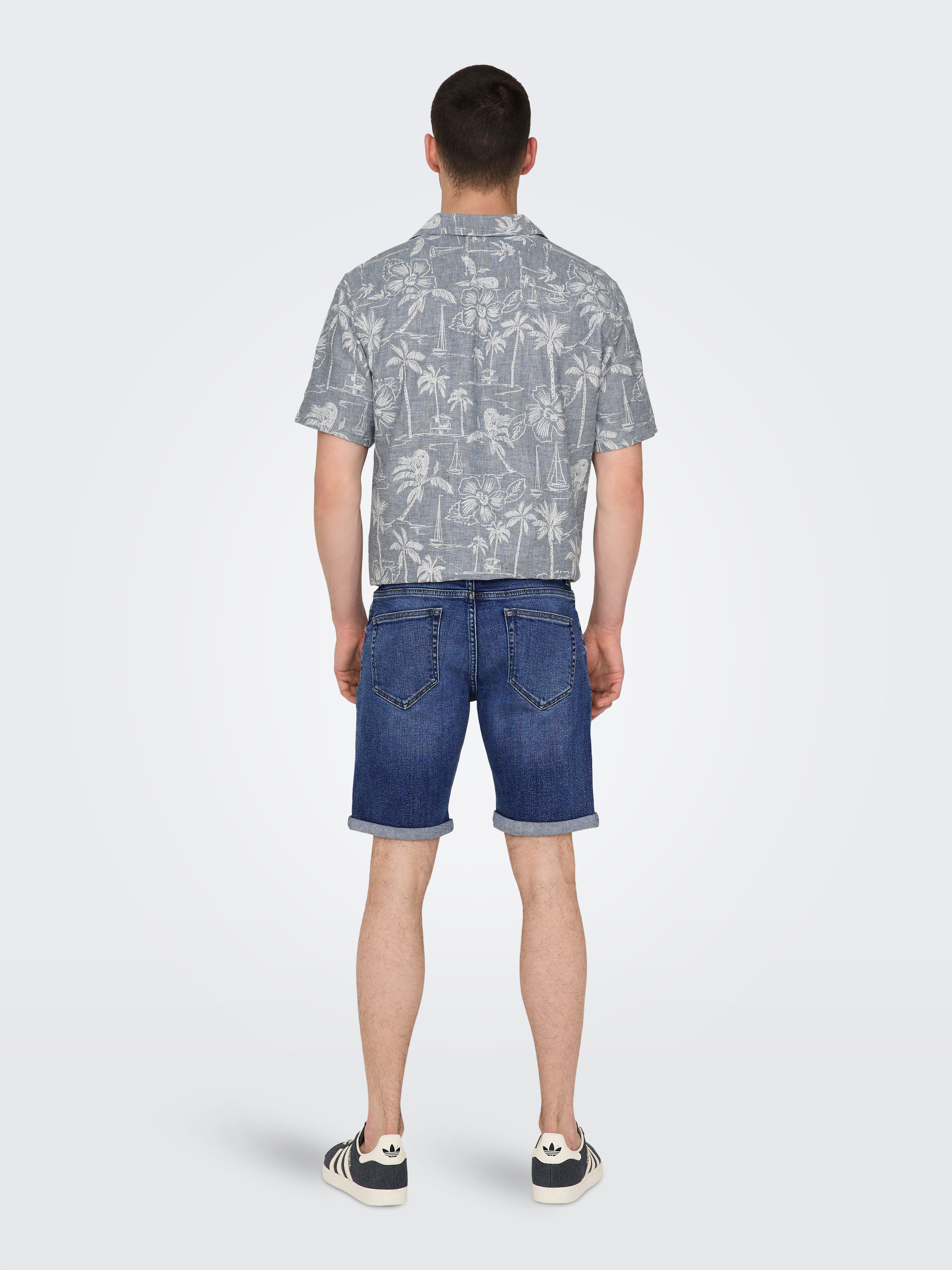 ONLY & SONS Shorts ONSPLY MBD 8772 TAI DNM SHORTS NOOS
