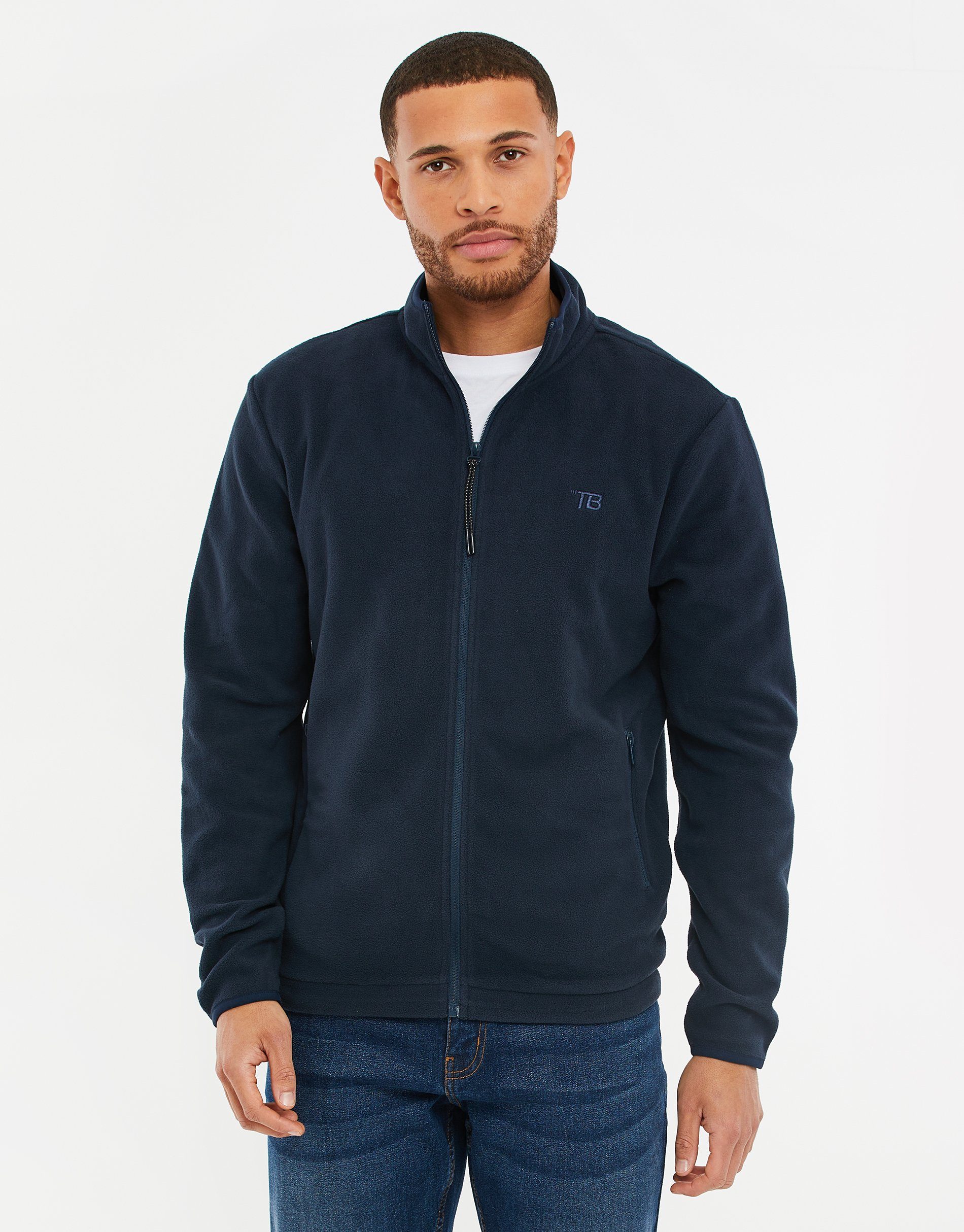 Threadbare Sweatjacke Navy THBPendle - dunkelblau