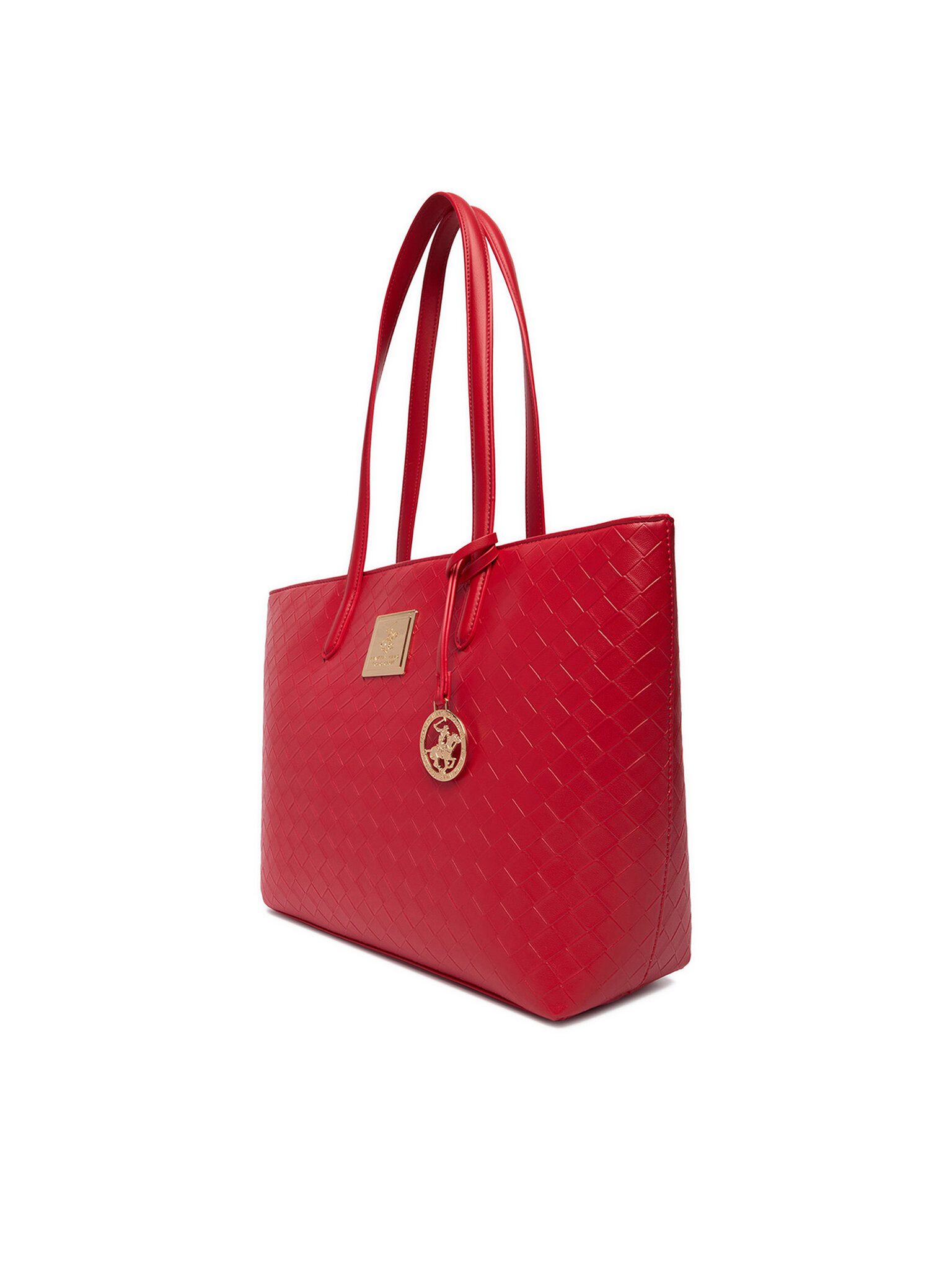 BEVERLY HILLS POLO CLUB Handtasche Beverly Hills Polo Club Damenhandtasche Rot BEVERLY HILLS POLO CLUB-CE