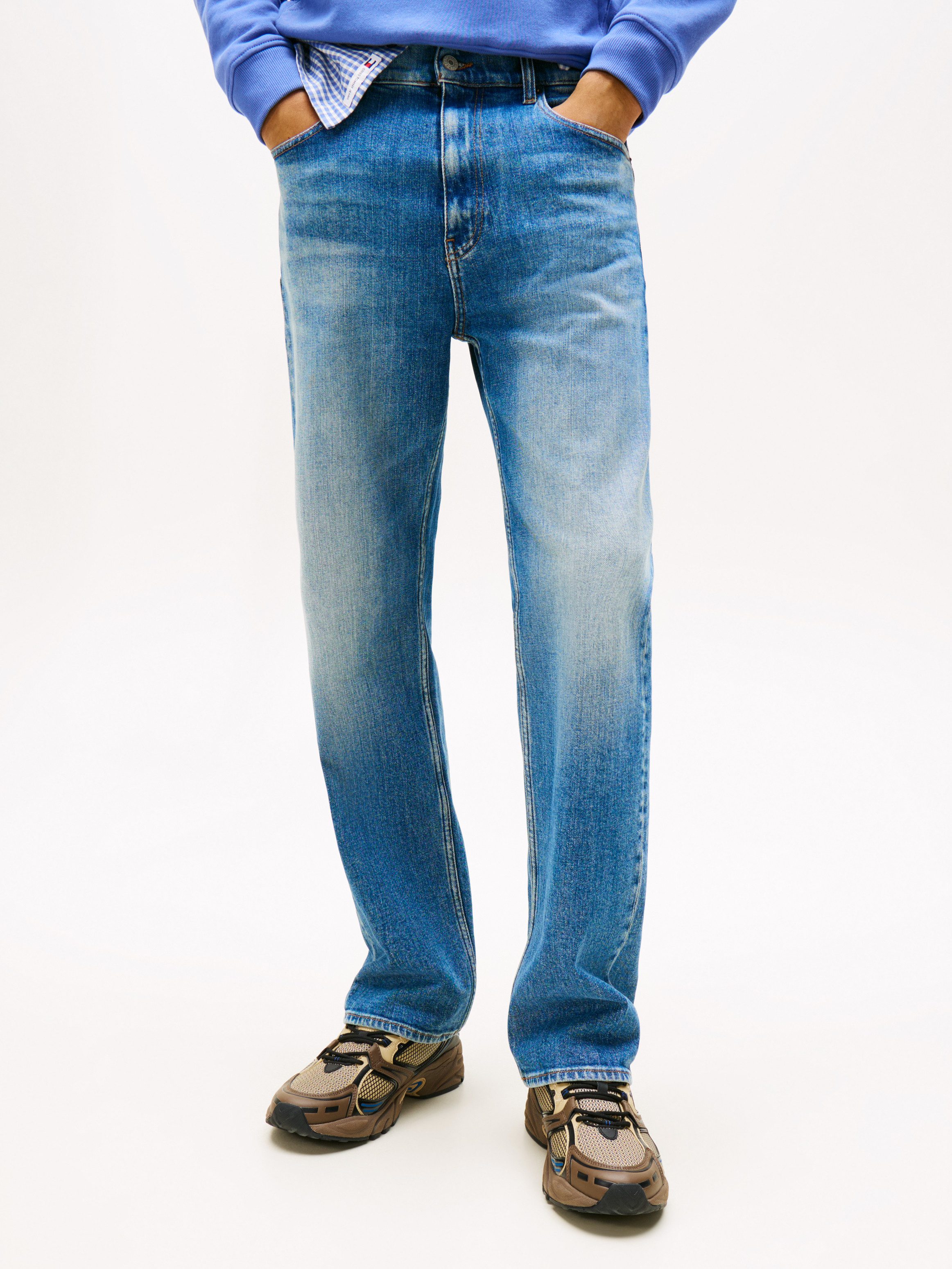 Tommy Jeans Regular-fit-Jeans Otis Regular Straight Gerade geschnittene Jea günstig online kaufen