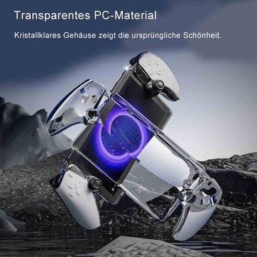 Diida Rahmentasche PS5 Portal Handheld-Kristallhülle,Geteiltes Gehäuse (1-tlg), Bietet umfassenden Schutz für Handhelds