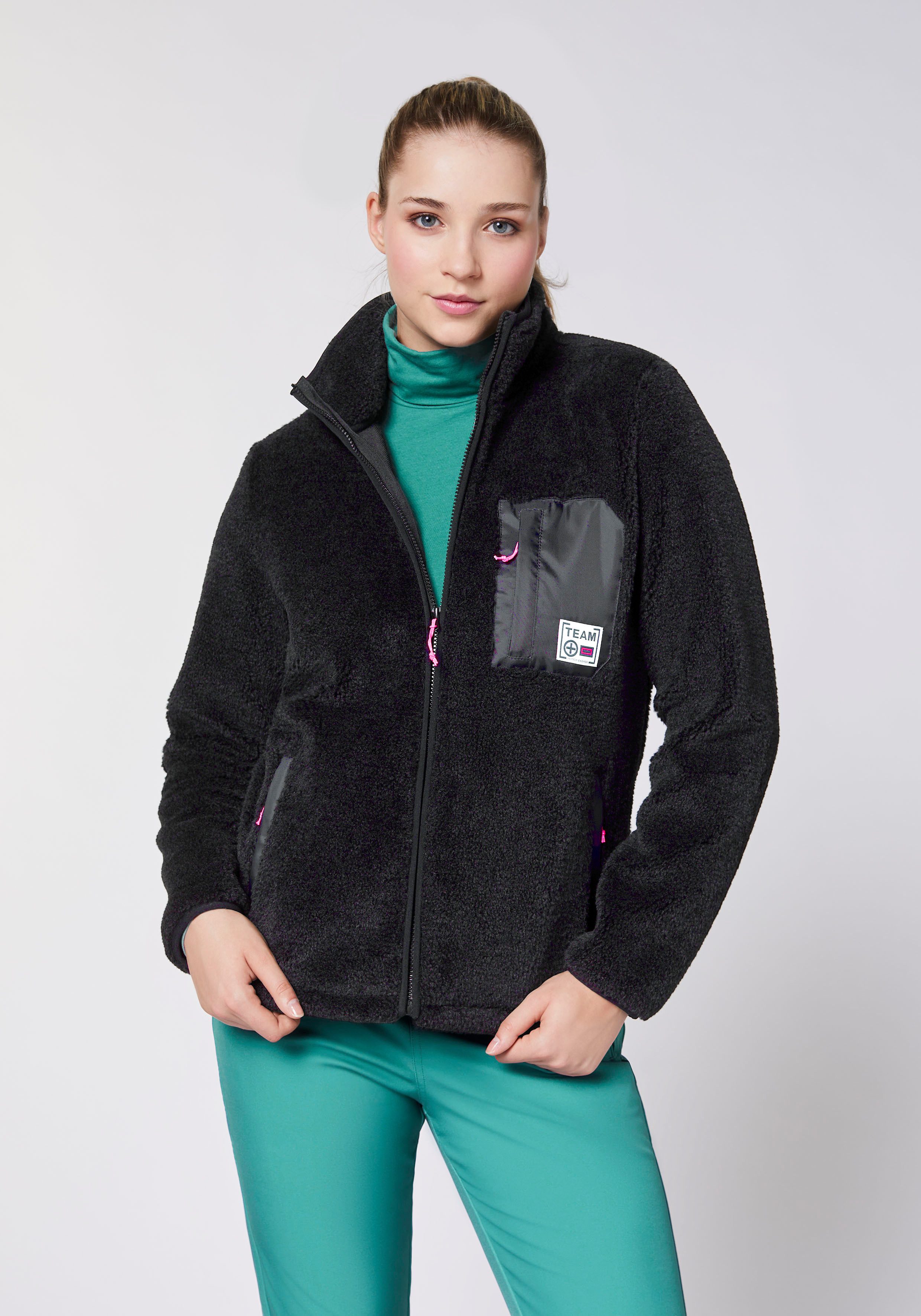 Chiemsee Fleecejacke - aus kuschelig wärmendem Sherpa Fleece