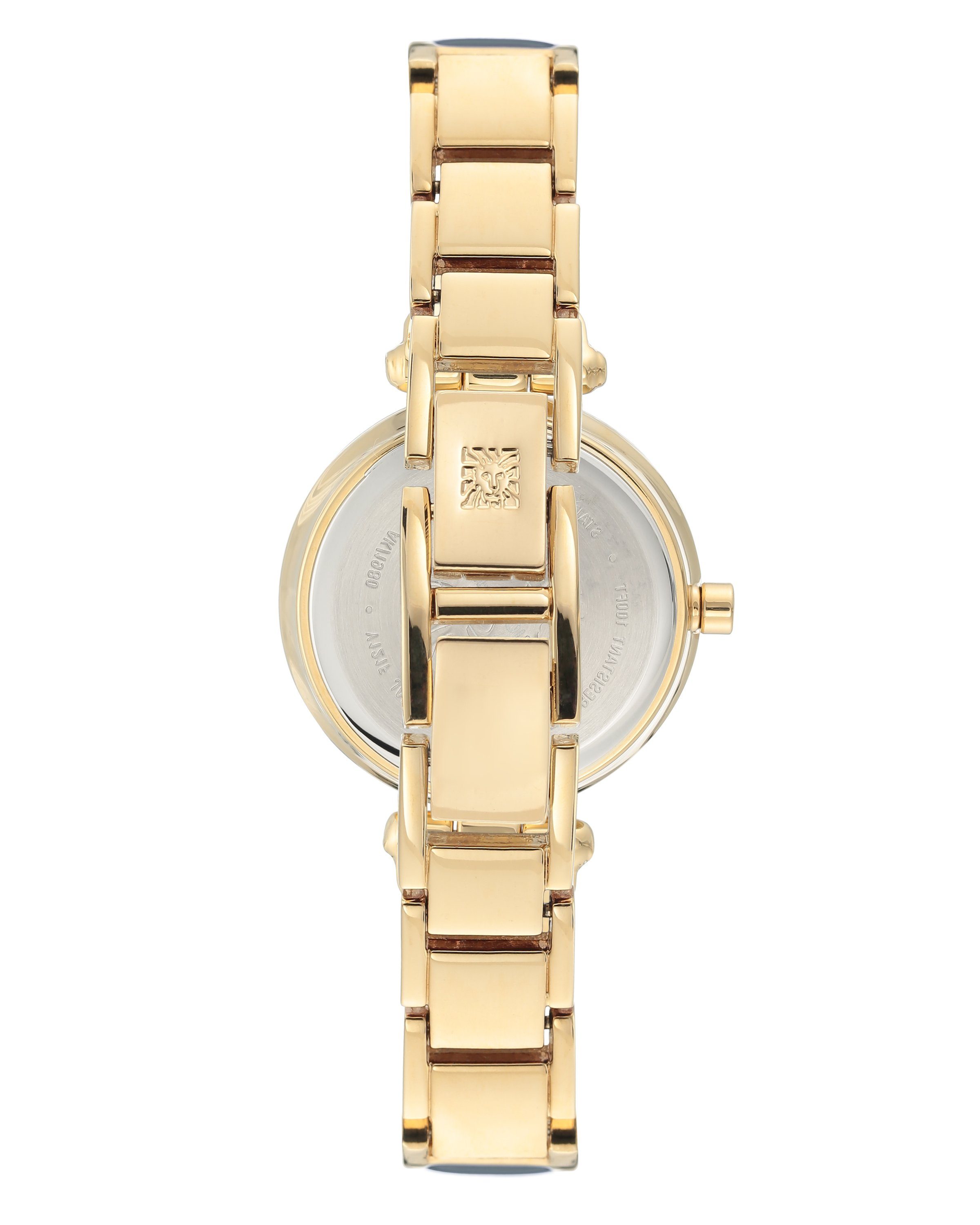 Damen Uhren ANNE KLEIN Quarzuhr AK/1980BLGB mit echtem Diamant, Diamond Trends
