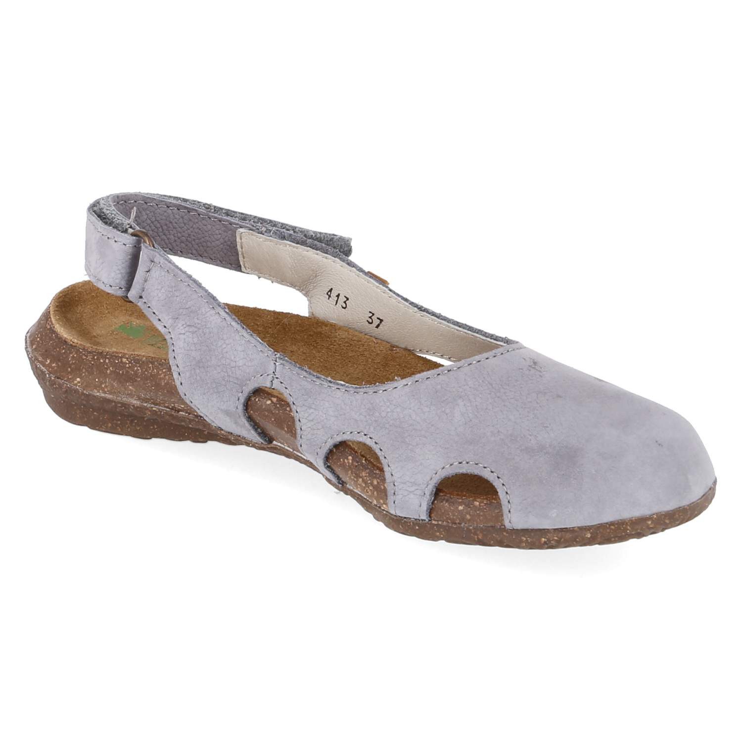 El Naturalista El Naturalista N413 Lavado Denim Damen Rauleder blue Keilsandalette