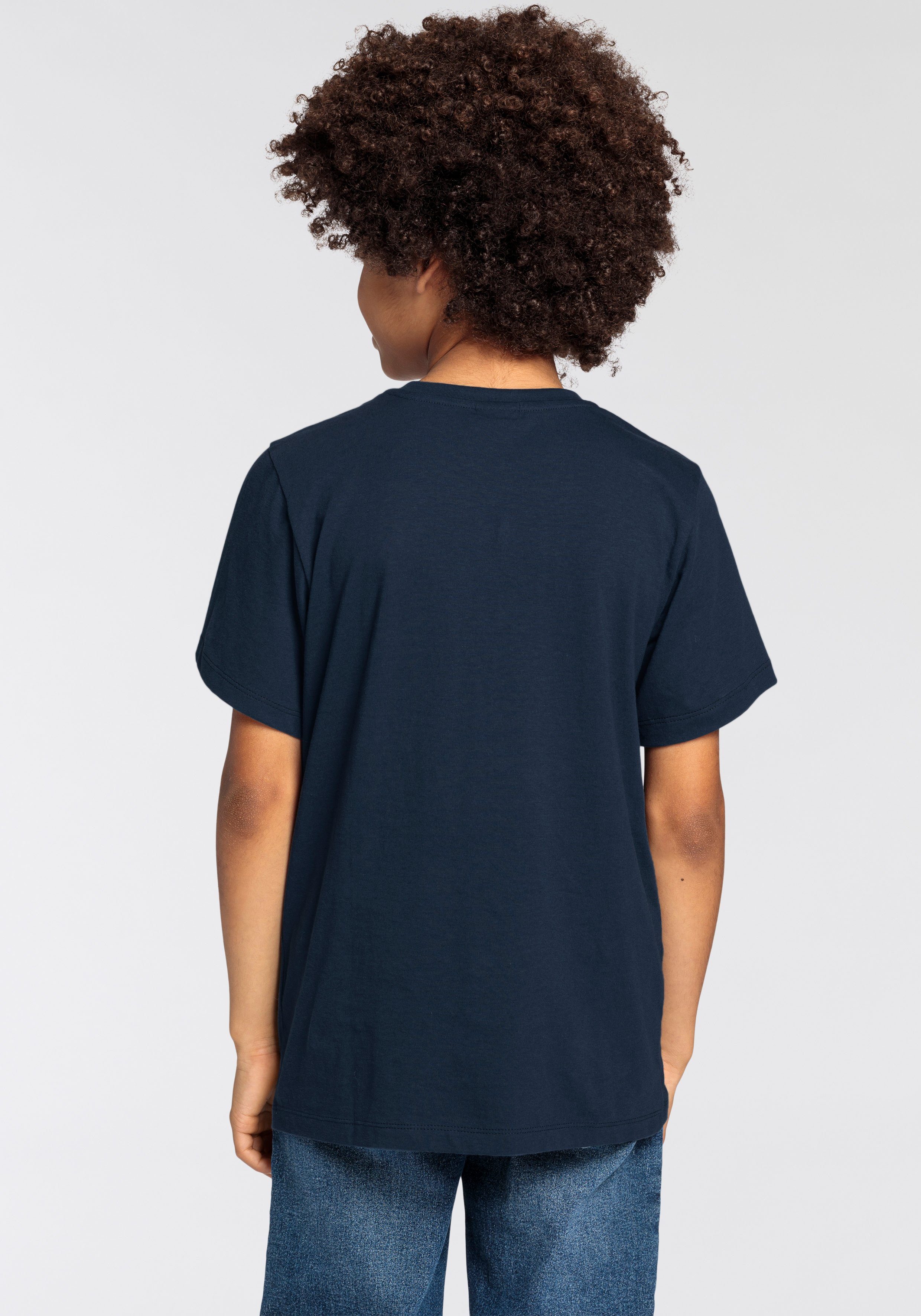 KIDSWORLD T-Shirt Sprücheshirt: CHECK DAS DIGGA Kurzarm, Basic-Passform, bedruckt, Rundhalsausschnitt