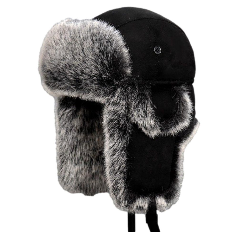 Blusmart Plüschmütze Winter Plüsch Bomber Hüte für Frauen Männer (Warme Schnee Motorhaube Earflap Hüte, Wasserdicht, wärmer) Für verschiedene Winteraktivitäten im Freien